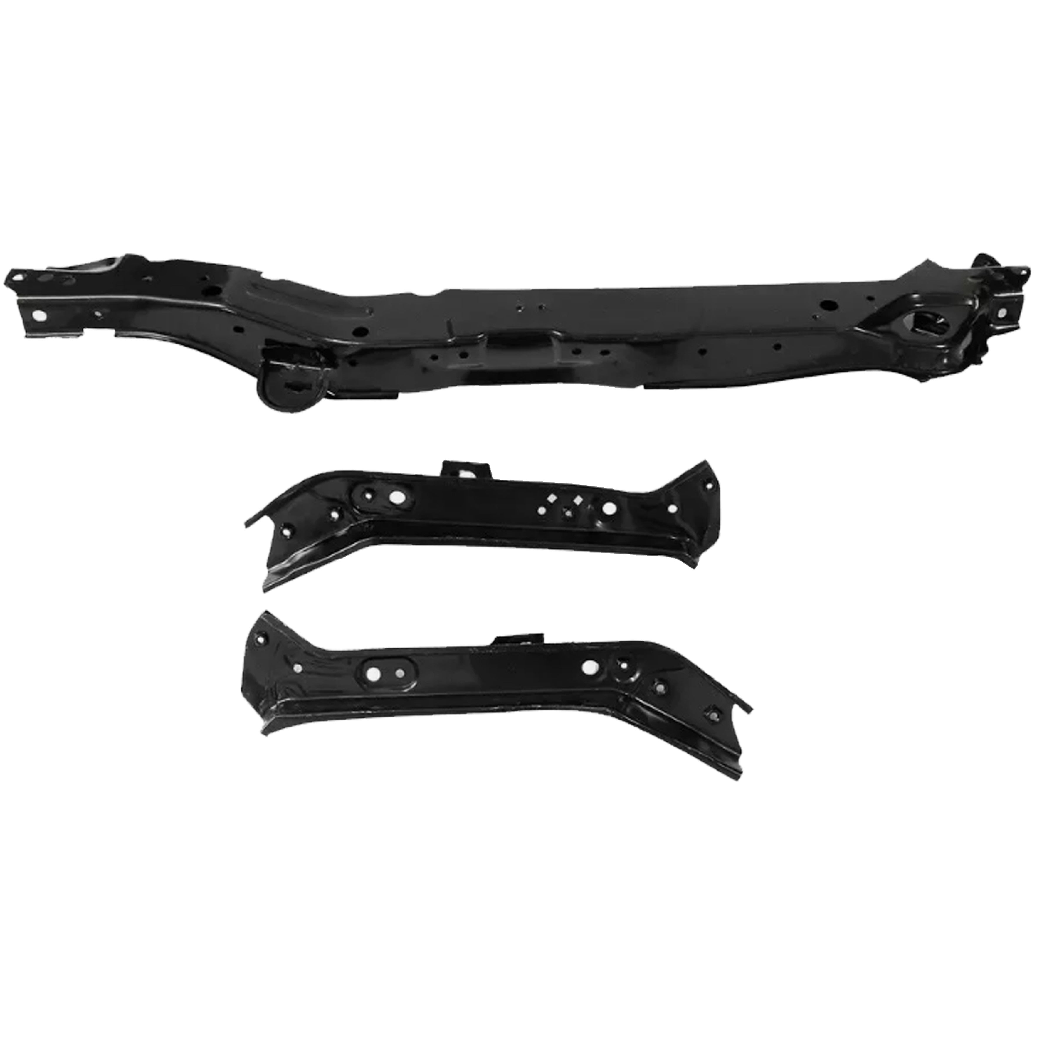 For 2020 2021 2022 2023 Nissan Sentra Front Radiator Support Core Bracket Assembly 3Pcs