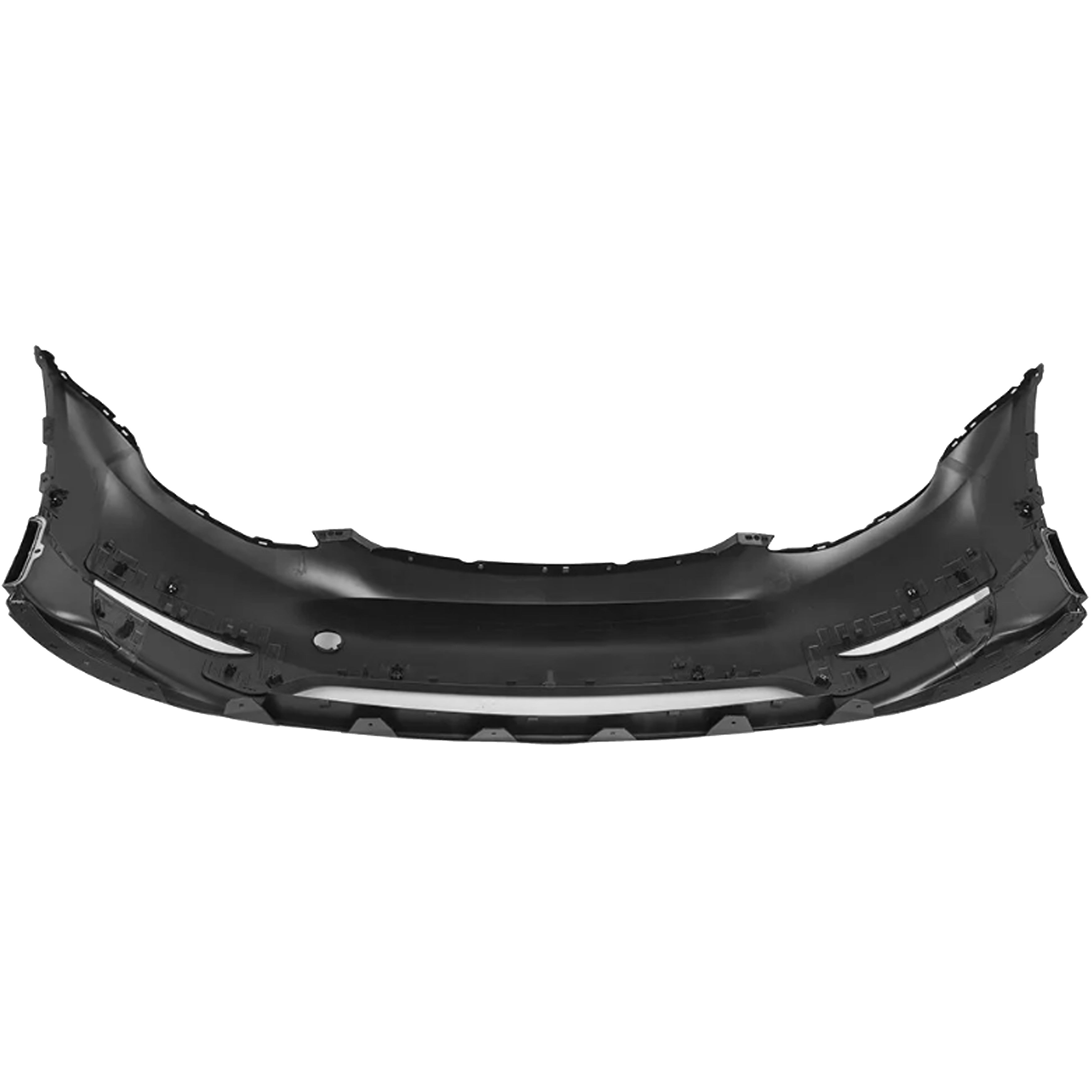 For 2020 2021 2022 2023 Tesla Model Y Front Bumper with 6 Sensor Holes with Lower Grille Assembly Set