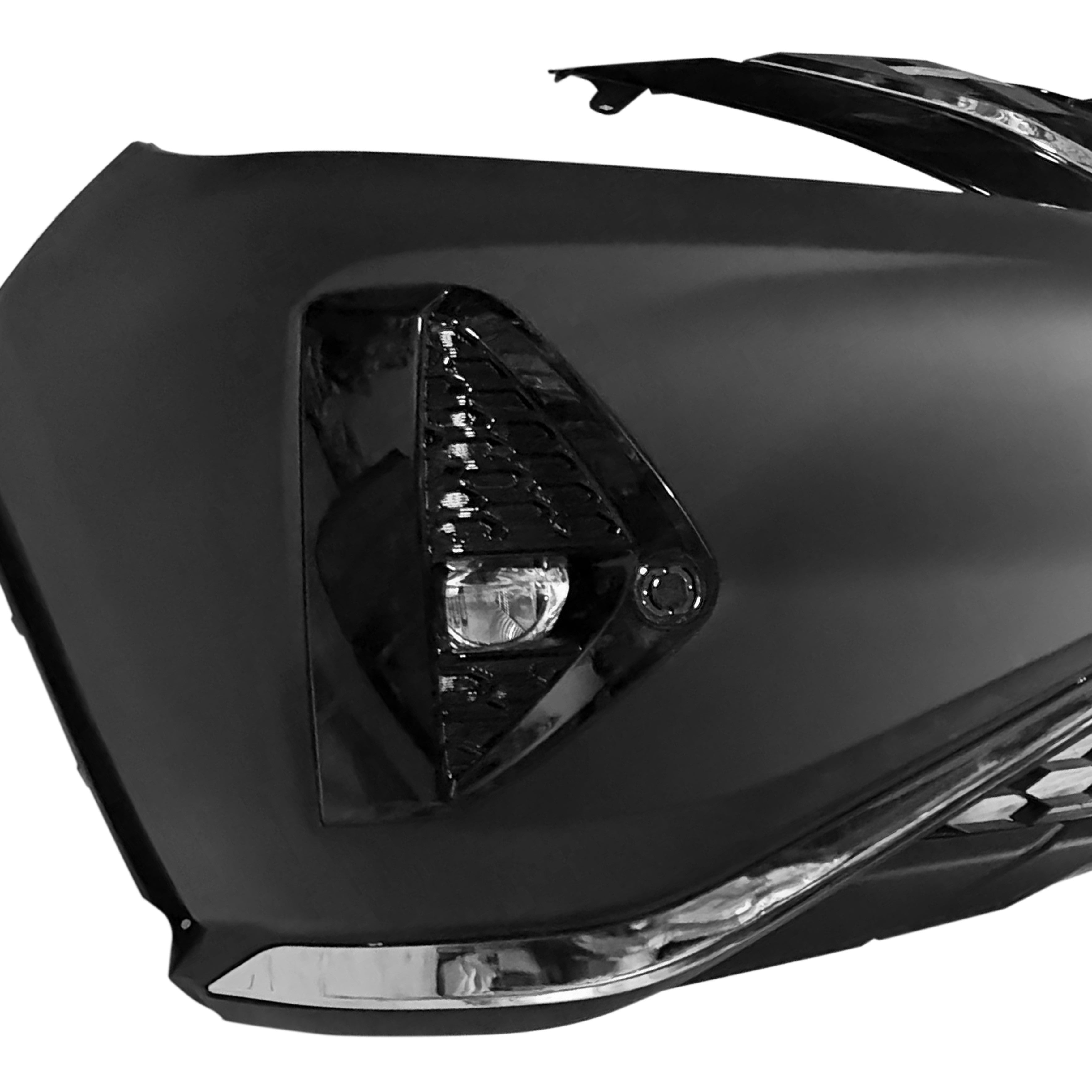 For 2019 2020 2021 2022 2023 2024 Nissan Murano Front Bumper with Grilles and Fog Lights Assembly Set