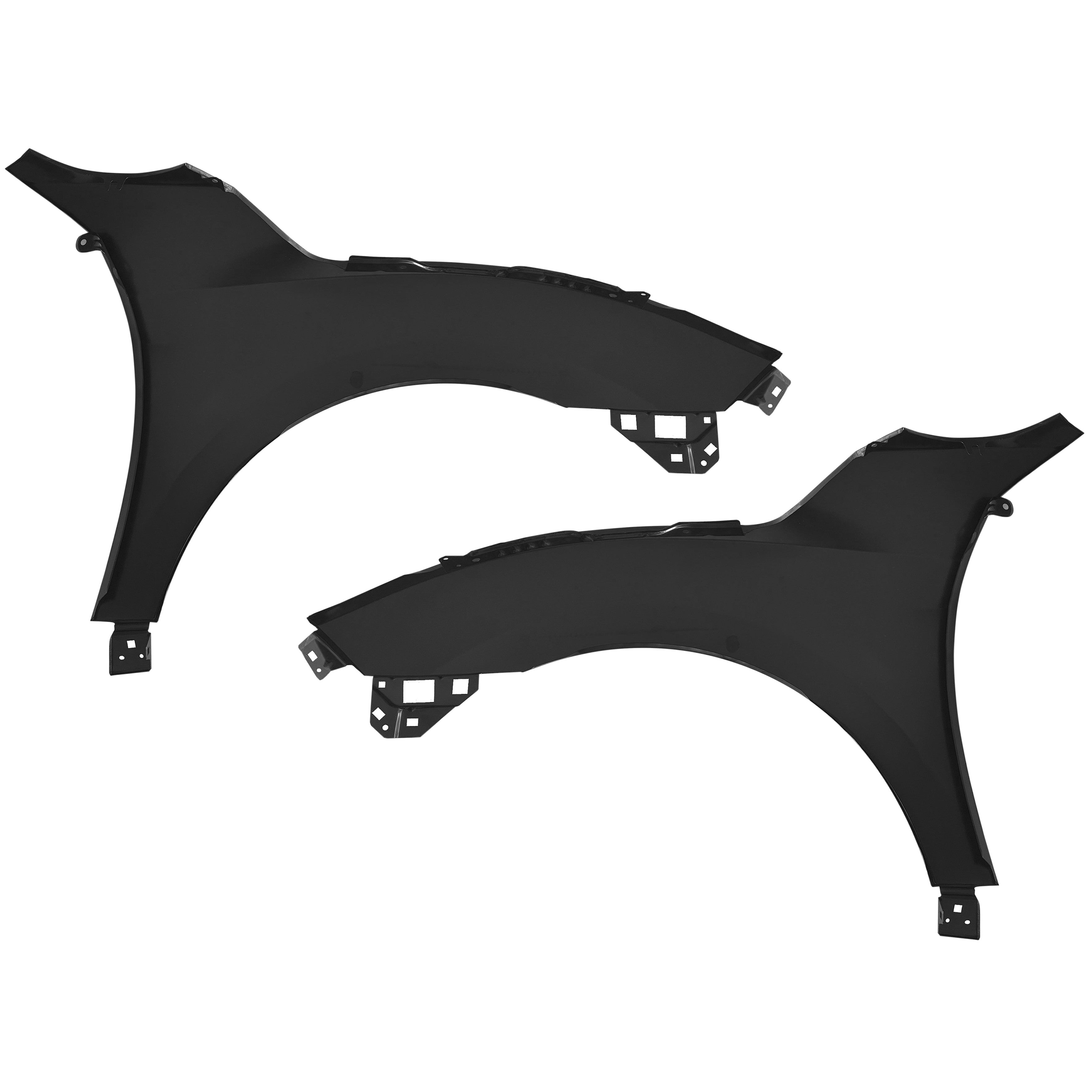 For 2016 2017 2018 2019 2020 2021 Honda Civic Fender Front Left Right Drive Passenger Side Pair 2Pcs