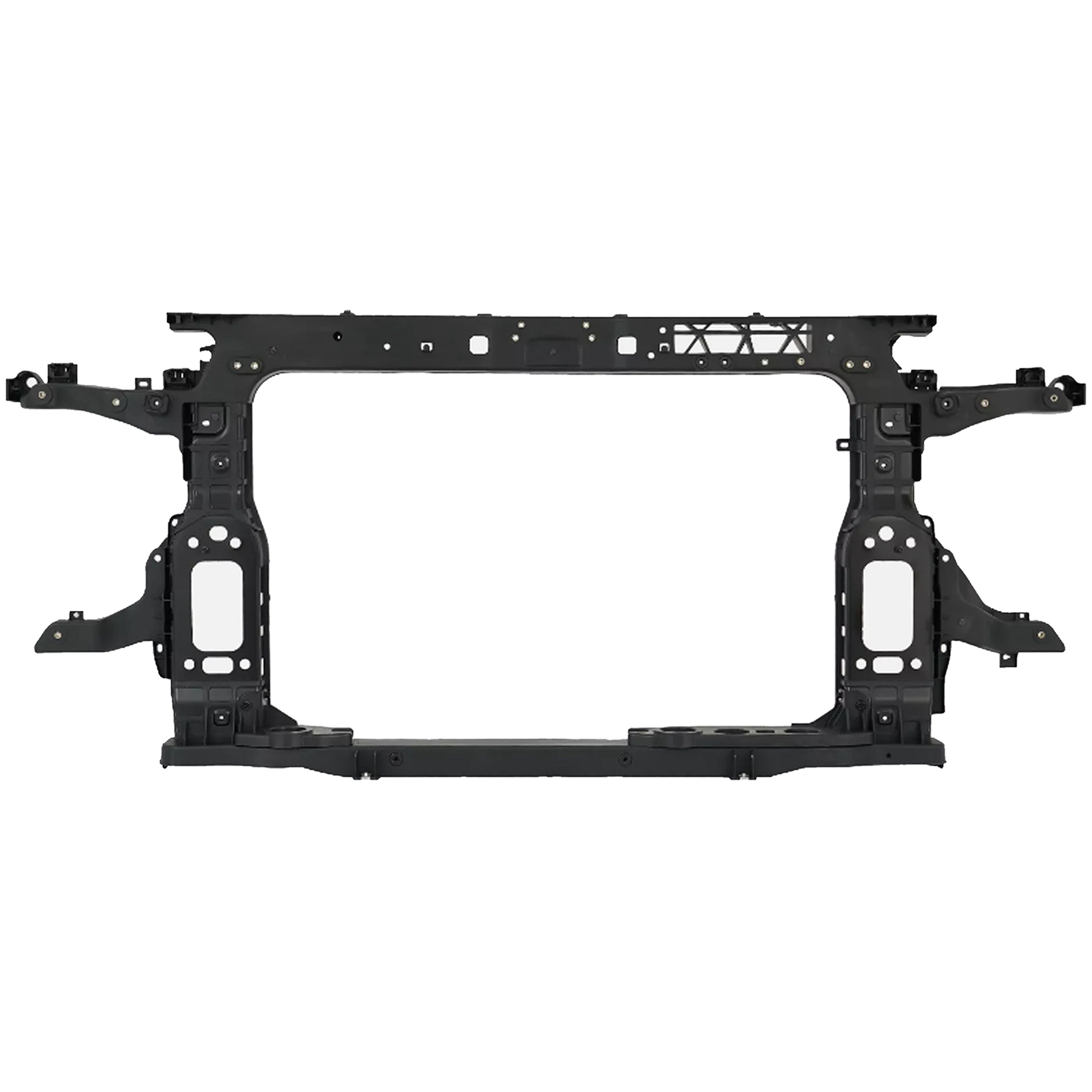 For 2019 2020 2021 Hyundai Santa Fe Front Complete Bumper Grille Cover, Headlights, Radiator Support, Hood and Fender Assembly Set