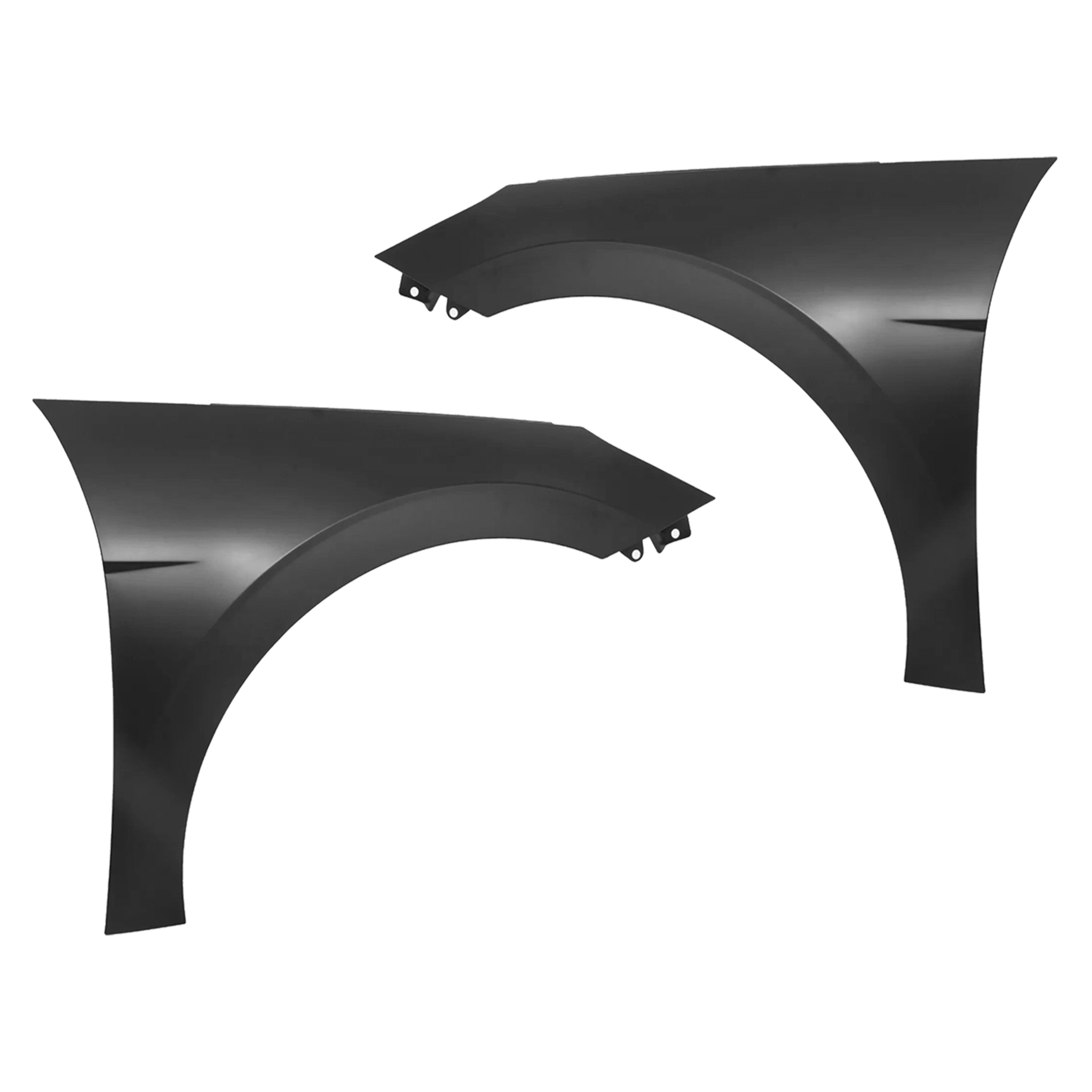 For 2021 2022 Hyundai Elantra Front Bumper Grille Cover, Headlights, Fender and Hood Assembly Set