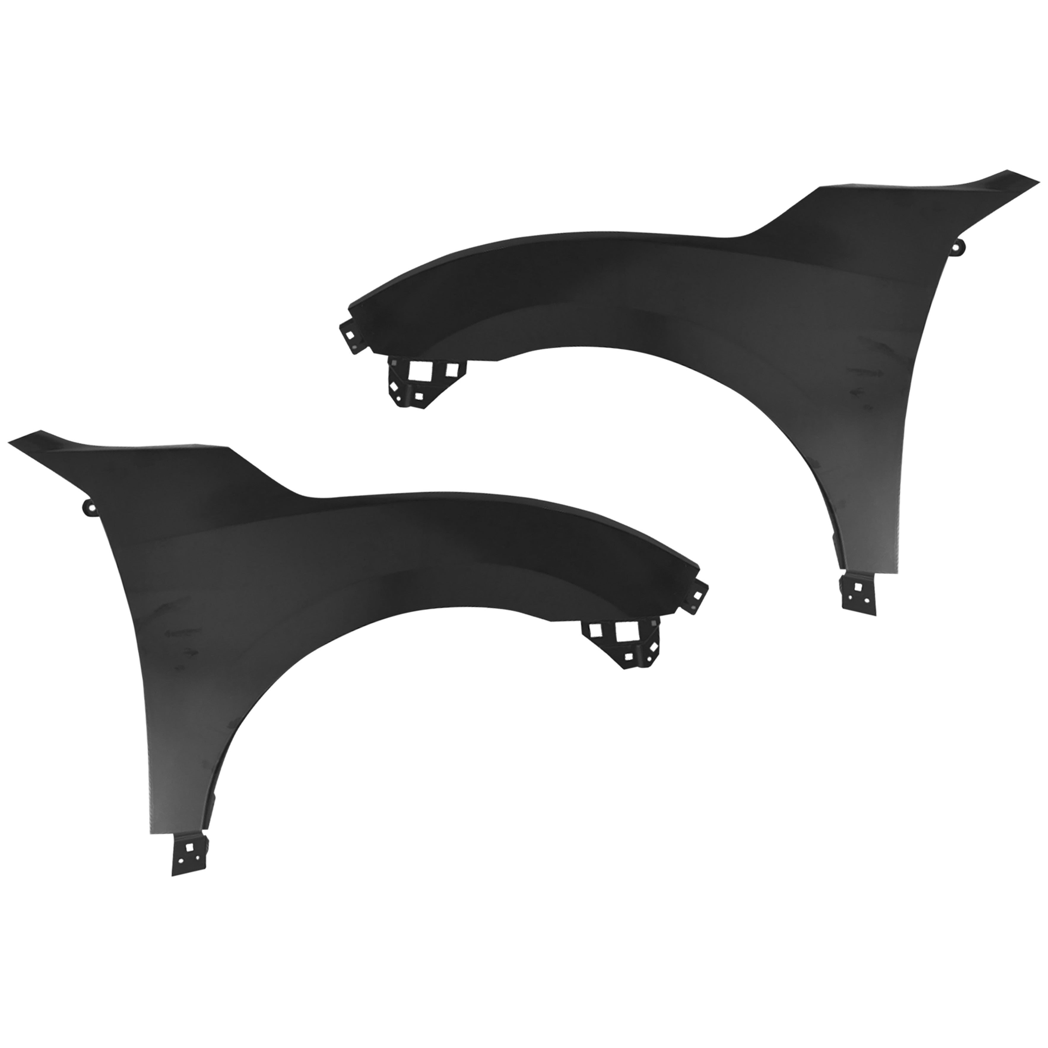 For 2016 2017 2018 2019 2020 2021 Honda Civic Fender Front Left Right Drive Passenger Side Pair 2Pcs