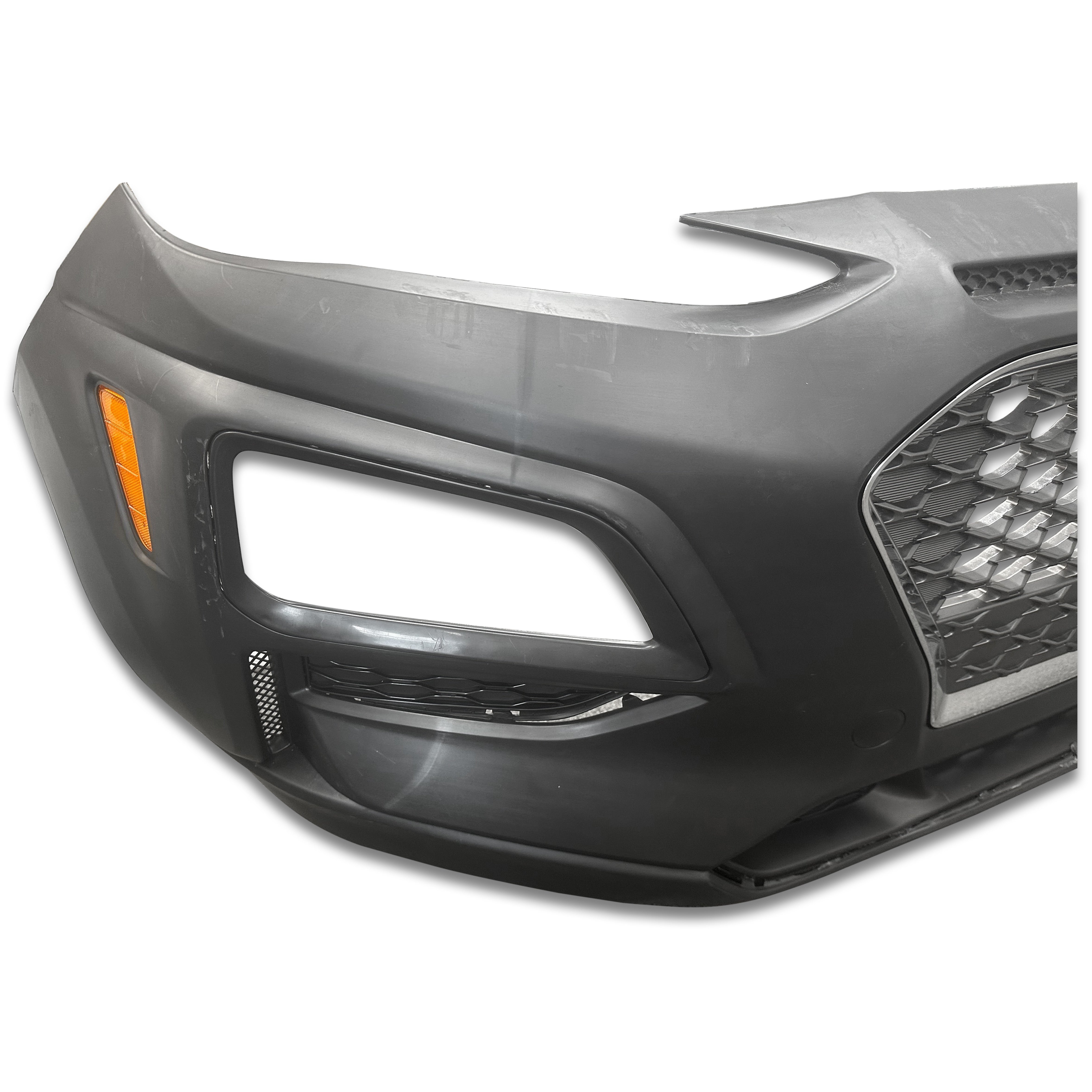 For 2018 2019 2020 2021 Hyundai Kona SE SEL Front Bumper Cover Grille Grill Assembly Set 86511J9000 86350J9100 86560J9000 92407J9200 92408J9200