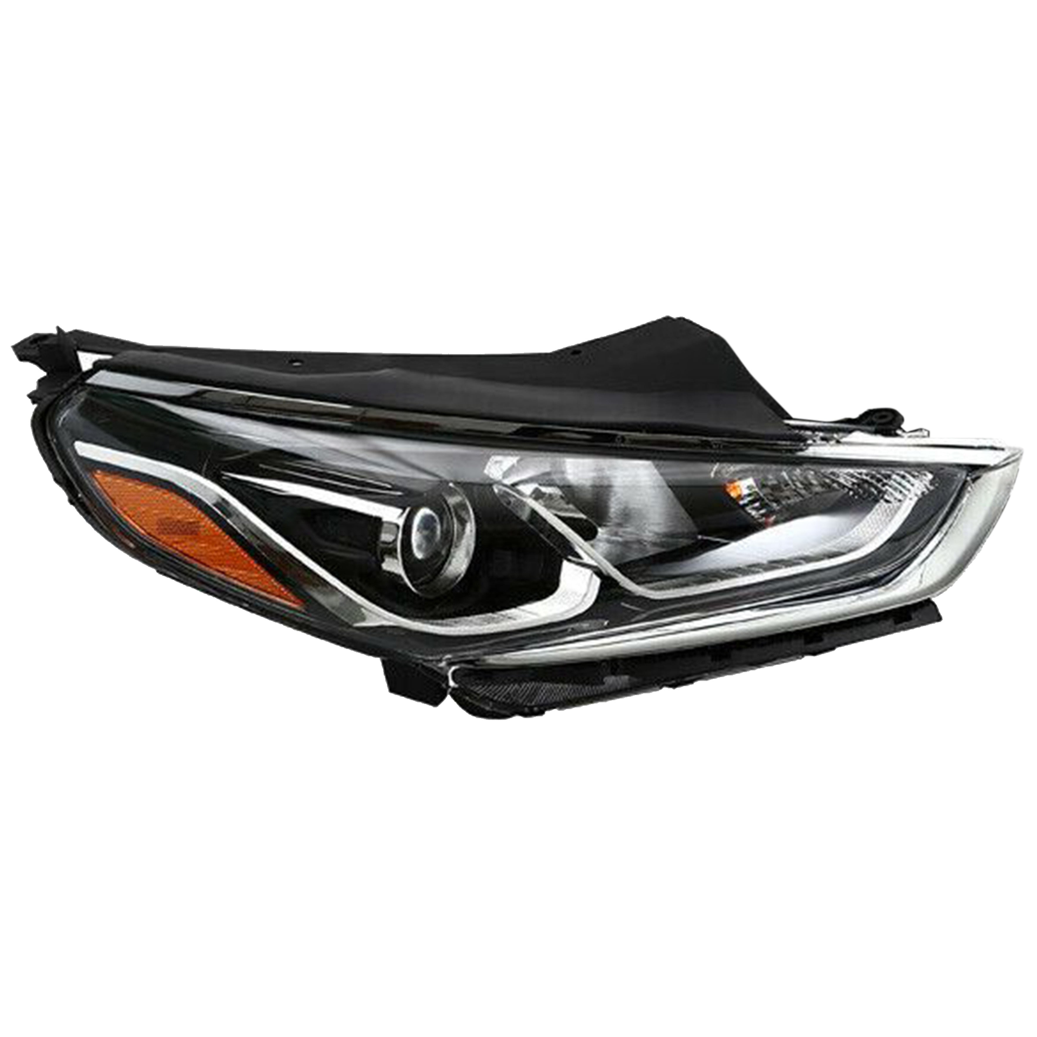 For 2018 2019 Hyundai Sonata Headlight Assembly Halogen With Bulbs Right Passenger Side