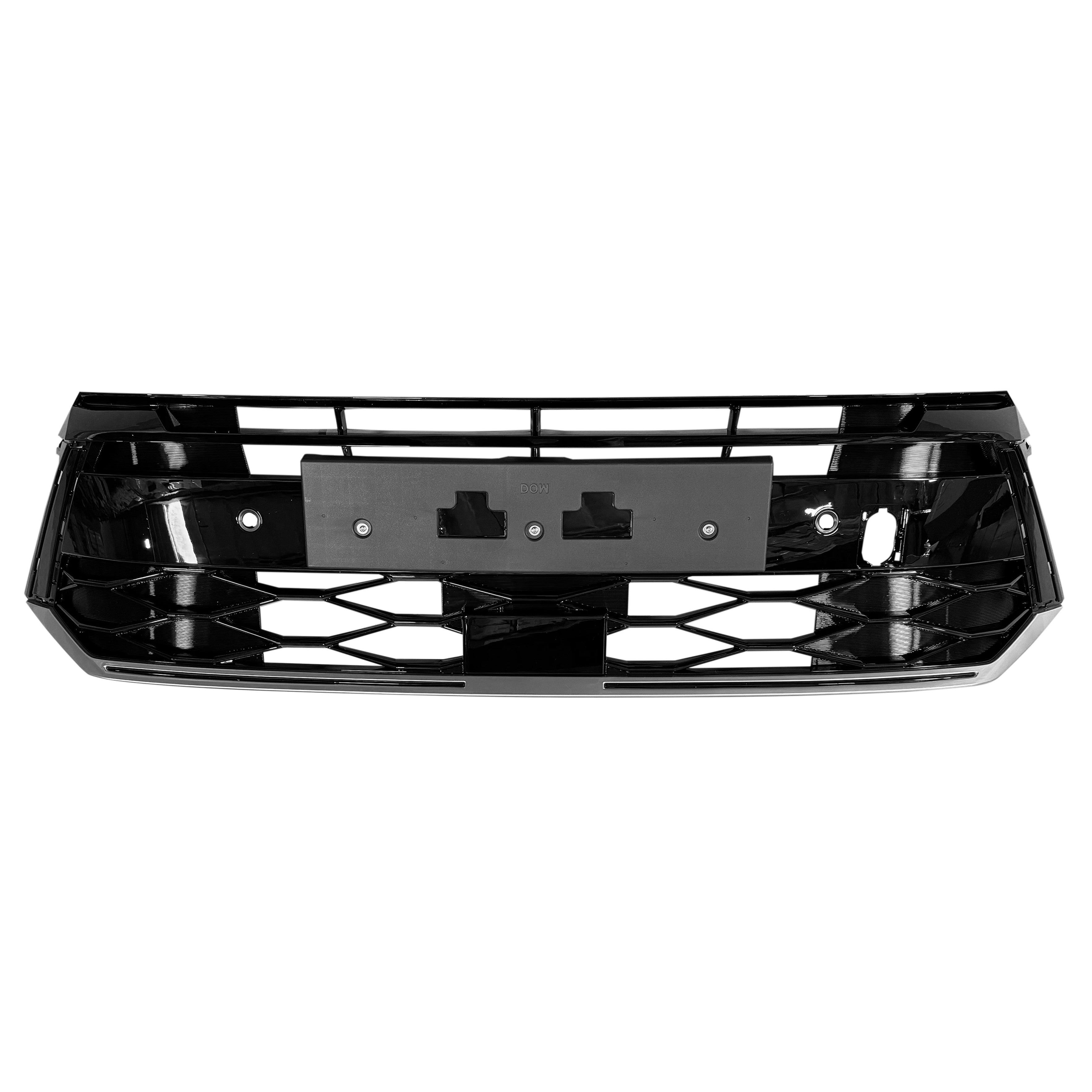 For 2024 2025 Hyundai Sonata Front Upper Bumper Grille Factory Replacement Black Grill