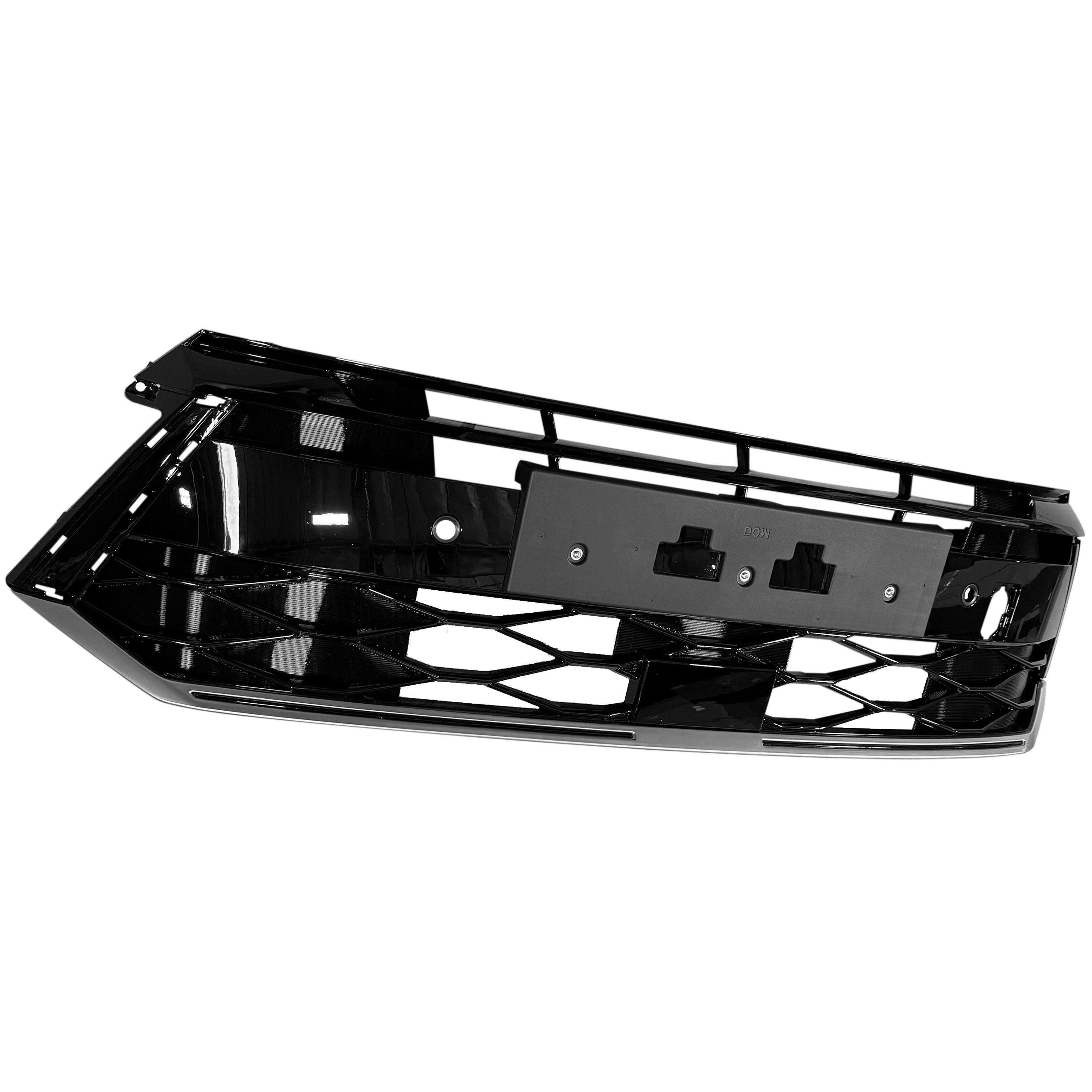 For 2024 2025 Hyundai Sonata Front Upper Bumper Grille Factory Replacement Black Grill