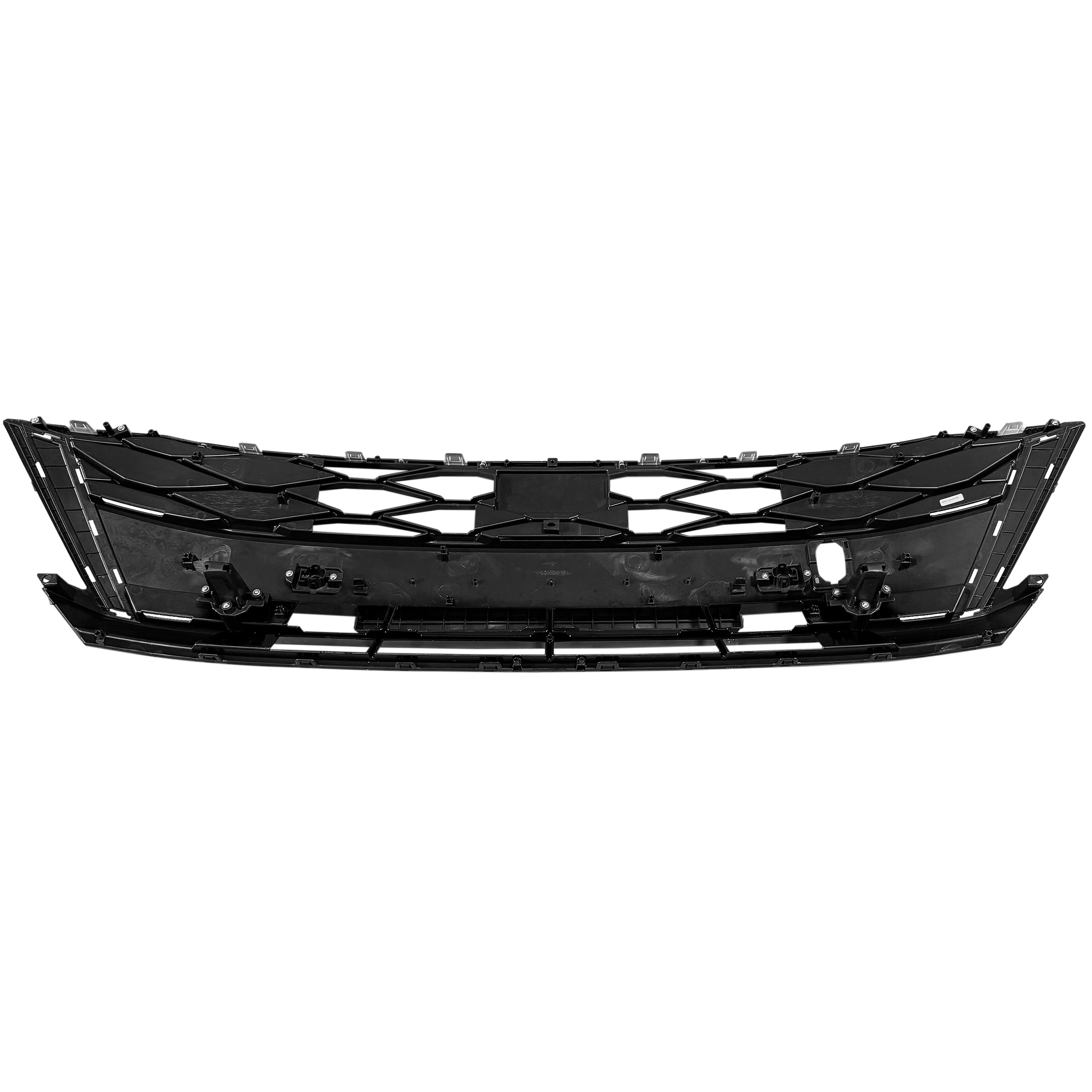 For 2024 2025 Hyundai Sonata Front Upper Bumper Grille Factory Replacement Black Grill