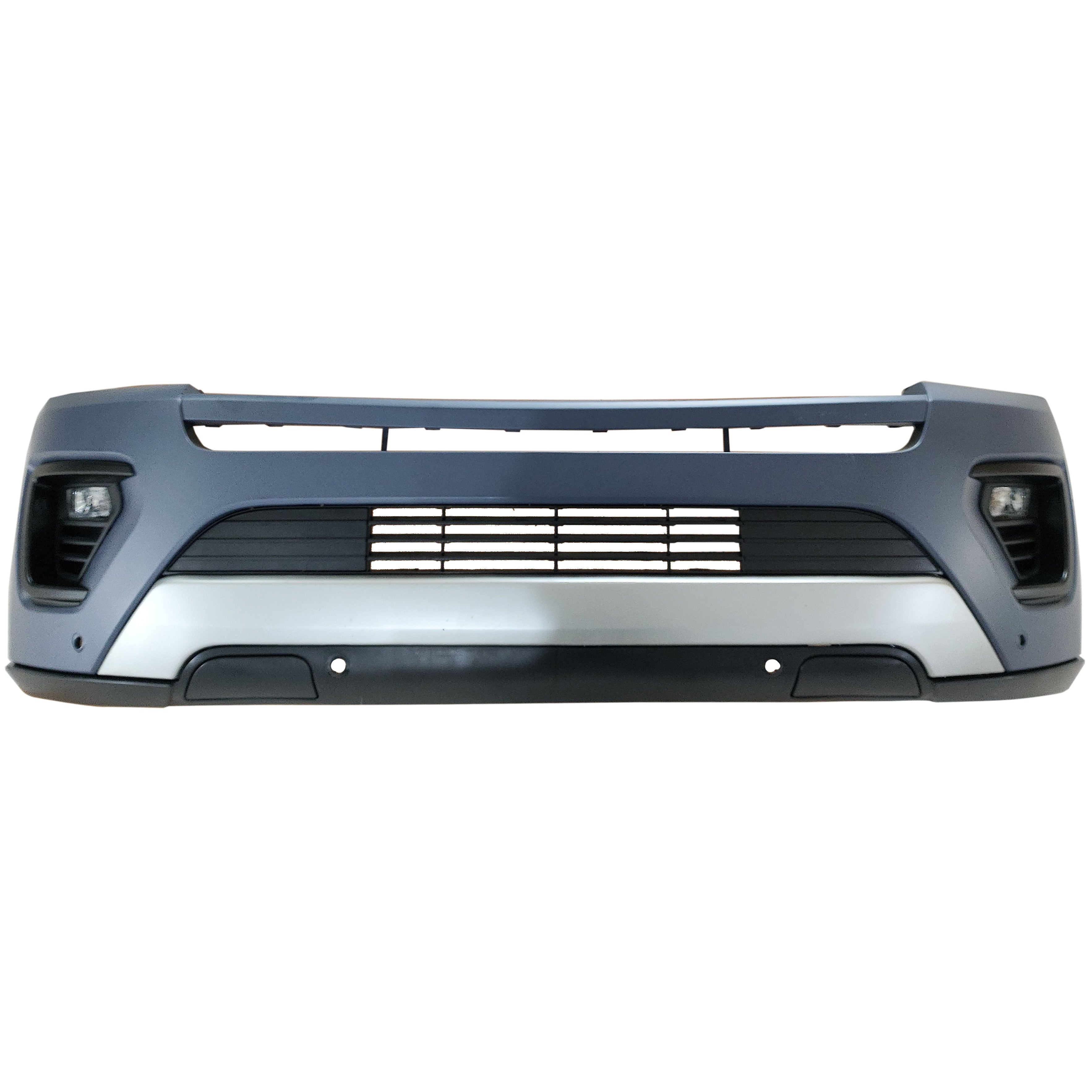 For 2018 2019 2020 2021 Ford Expedition Front Bumper with 4 Sensor Holes Assembly Set