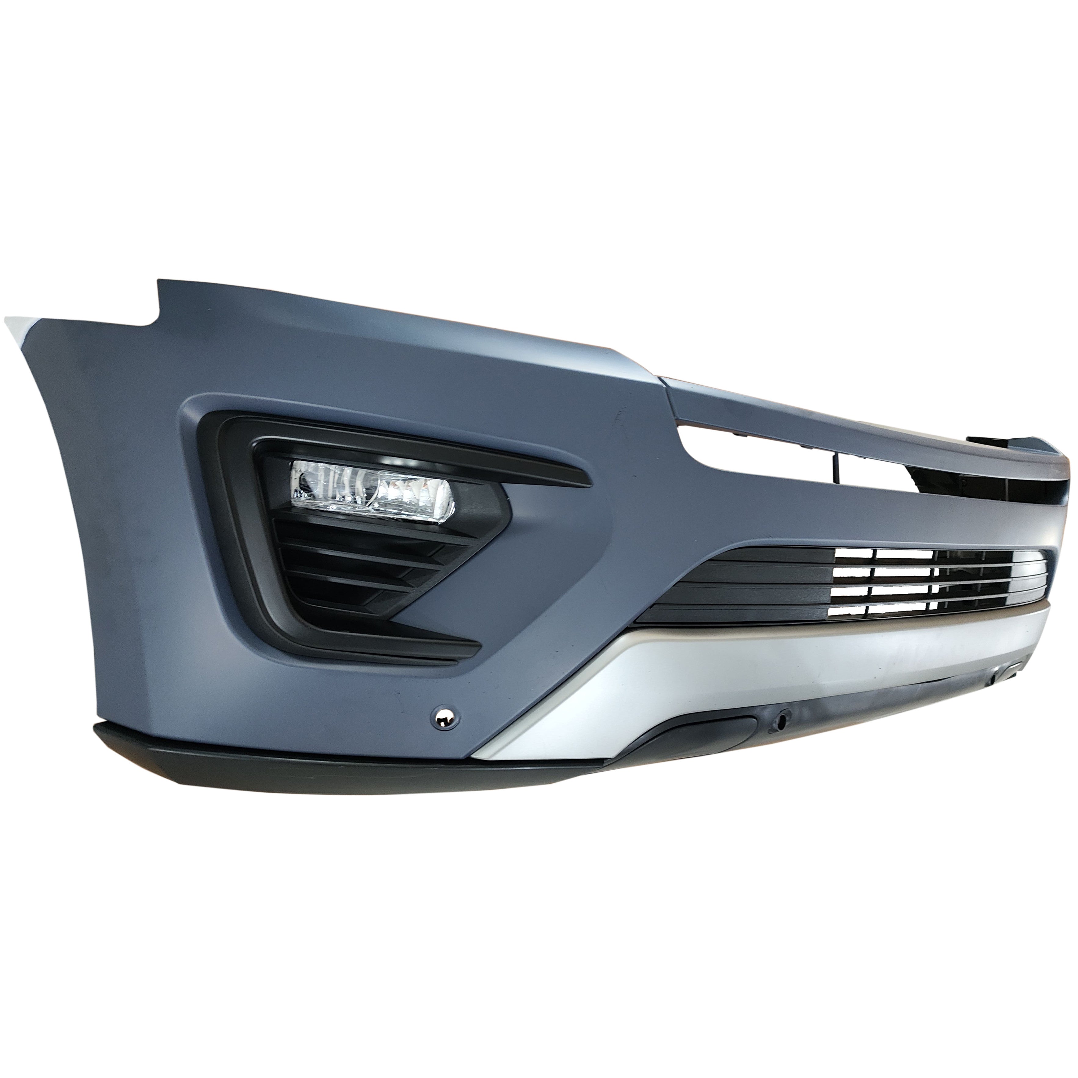 For 2018 2019 2020 2021 Ford Expedition Front Bumper with 4 Sensor Holes Assembly Set