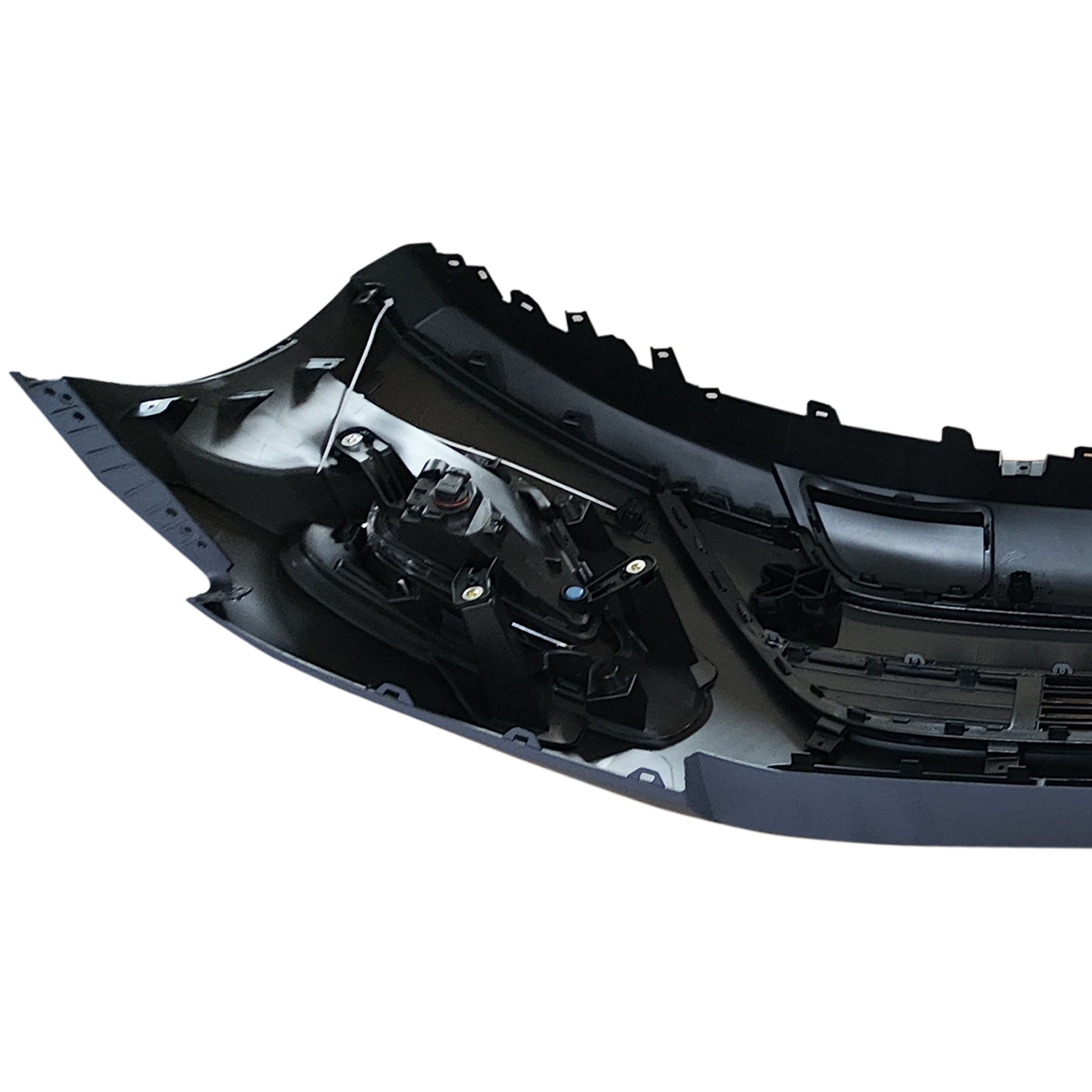 For 2018 2019 2020 2021 Ford Expedition Front Bumper with 4 Sensor Holes Assembly Set