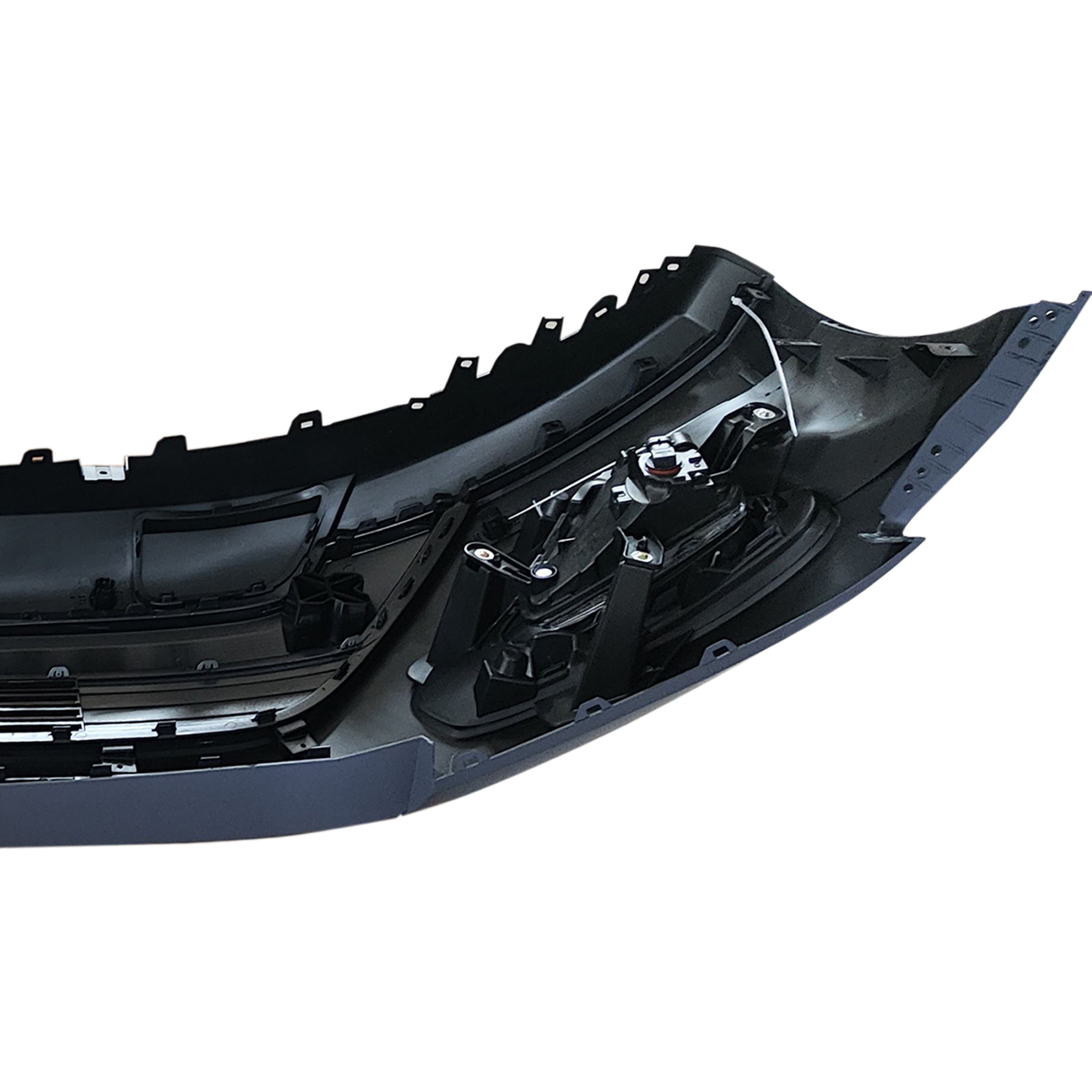 For 2018 2019 2020 2021 Ford Expedition Front Bumper with 4 Sensor Holes Assembly Set