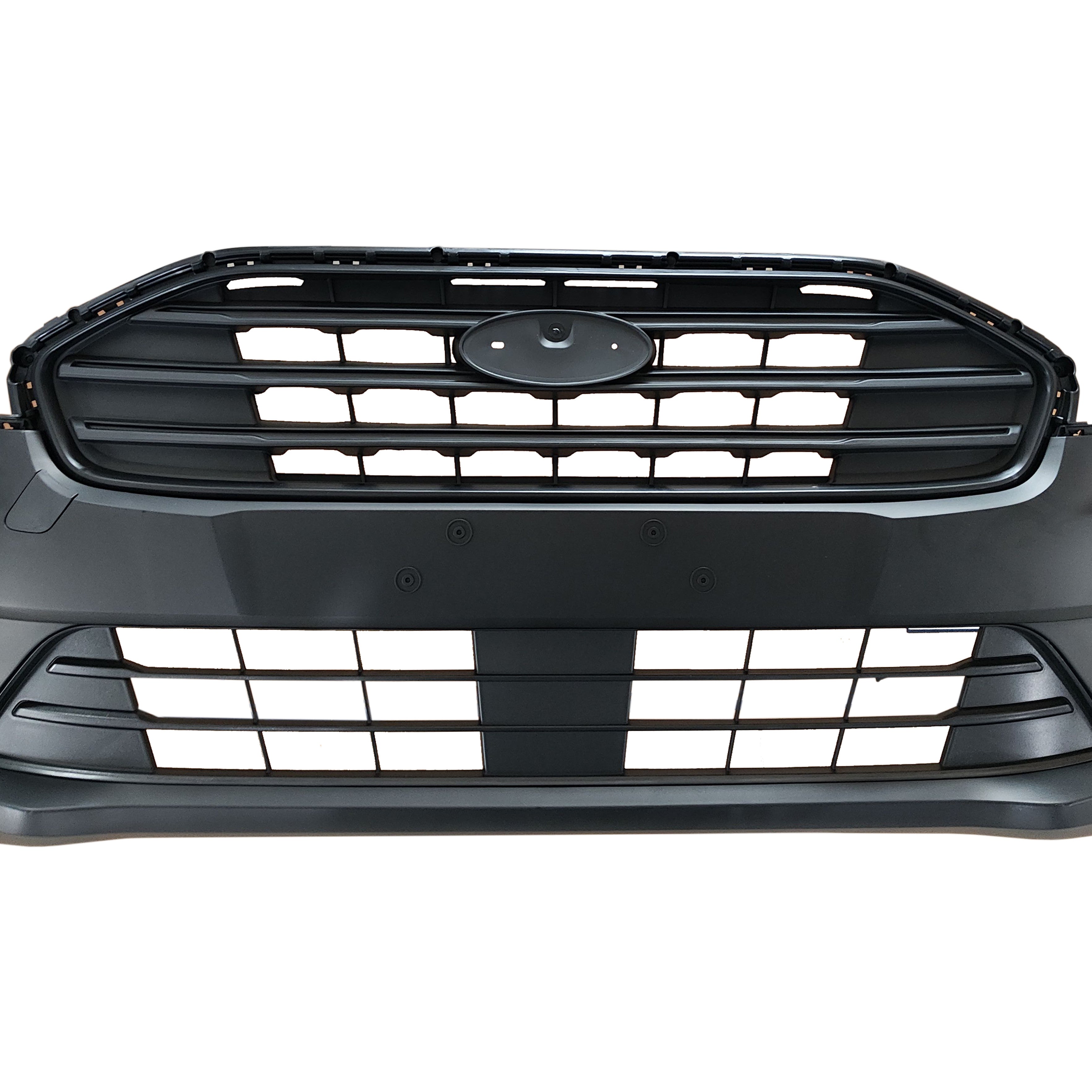 For 2018 2019 2020 2021 Ford Transit Connect Front Bumper with Grille Assembly Set