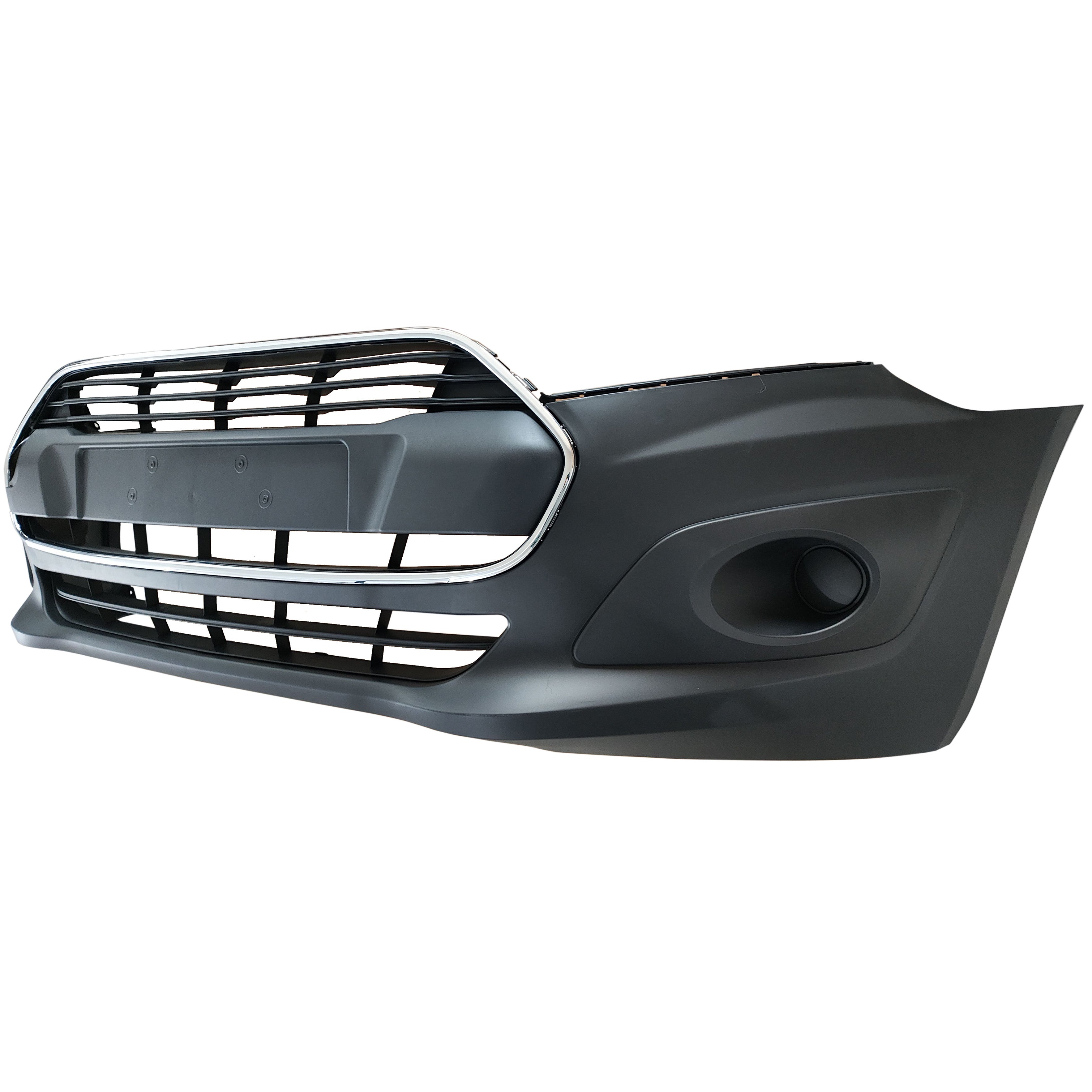 For 2014 2015 2016 2017 2018 Ford Transit Connect Front Bumper with Grille Assembly Set