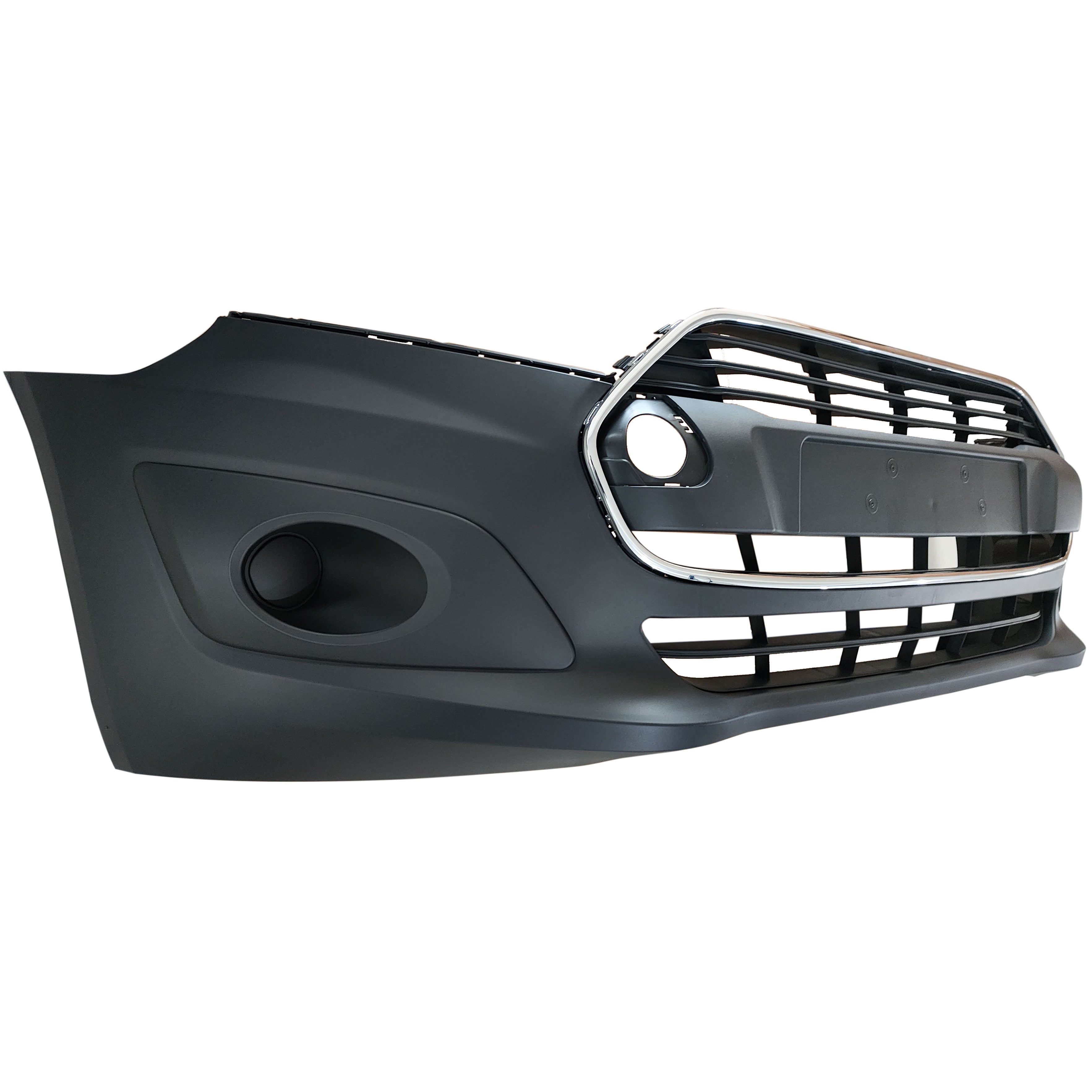 For 2014 2015 2016 2017 2018 Ford Transit Connect Front Bumper with Grille Assembly Set