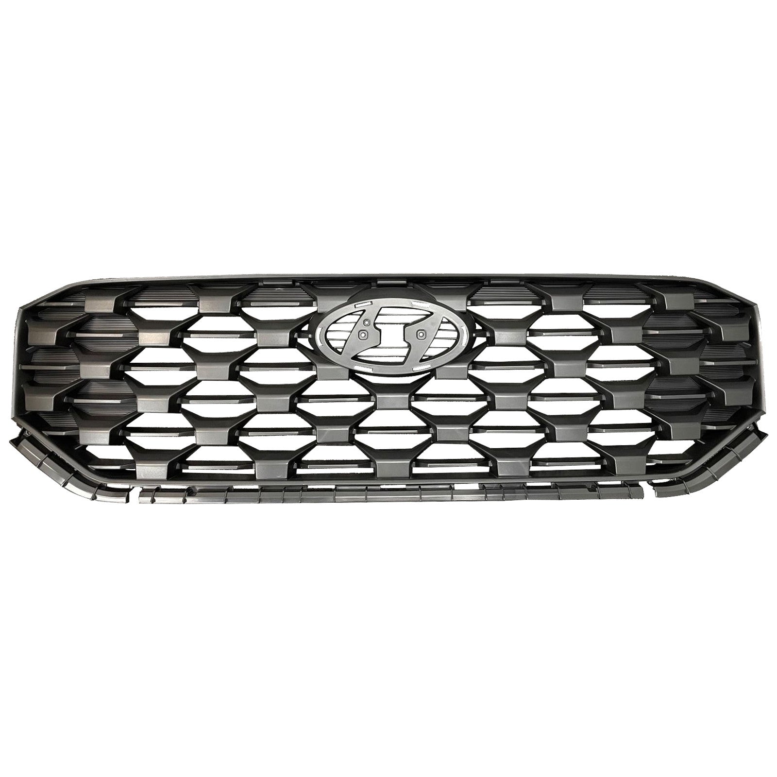 For 2021 2022 2023 Hyundai Santa Fe Front Upper Grille Black Assembly 86350S2500