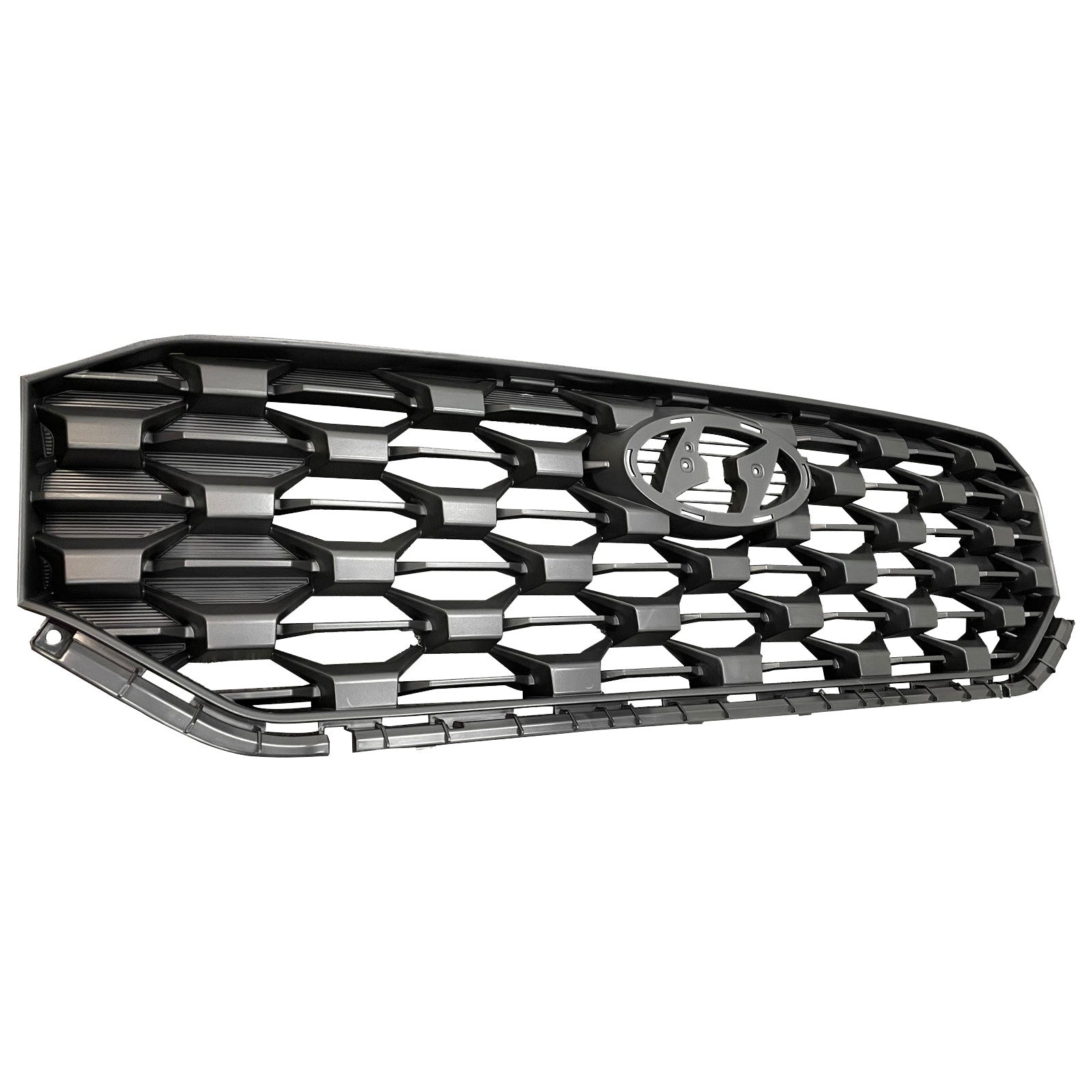 For 2021 2022 2023 Hyundai Santa Fe Front Upper Grille Black Assembly 86350S2500
