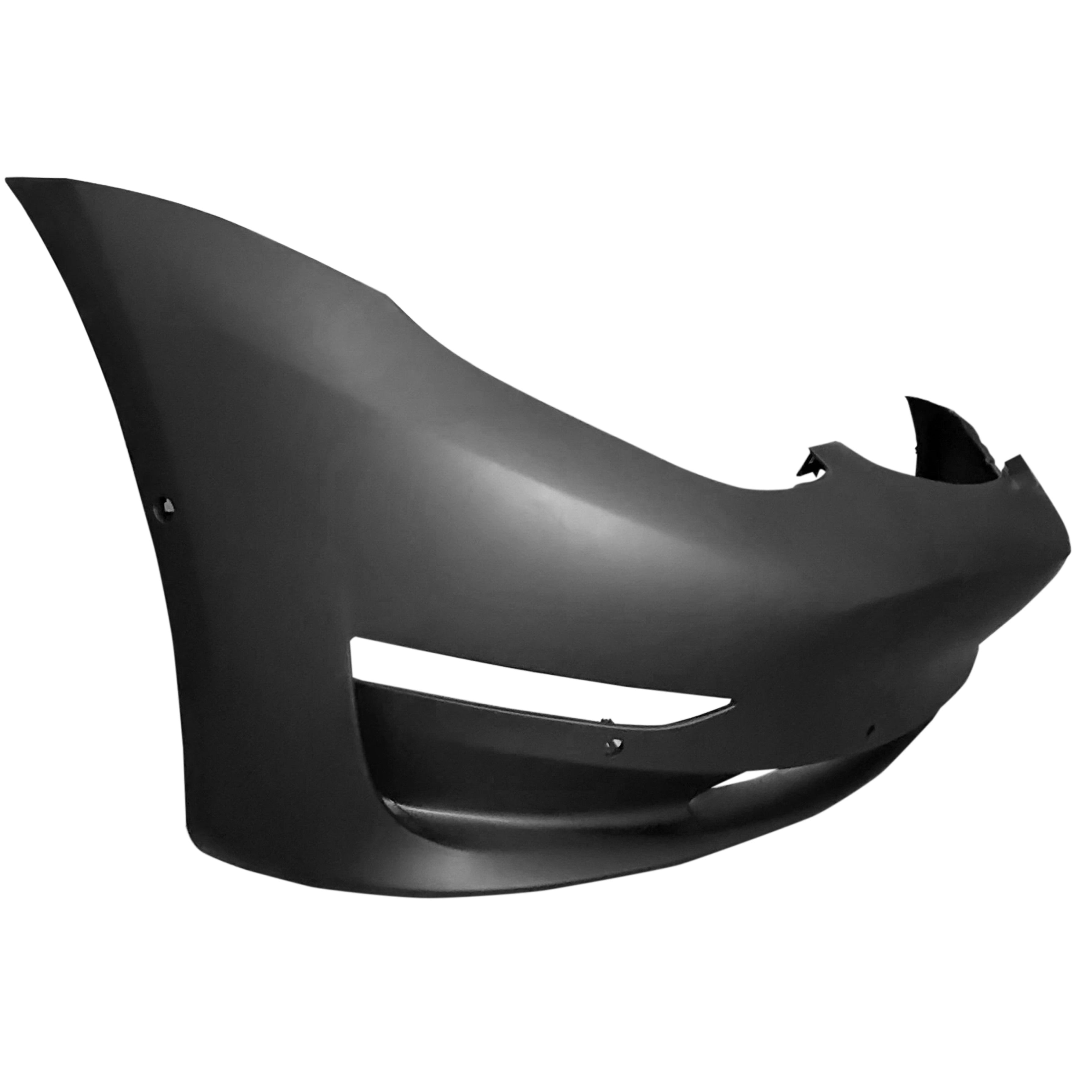 For 2017 2018 2019 2020 2021 2022 2023 Tesla Model 3 Front Bumper Cover With No Sensor Holes with Lower Grille Assembly