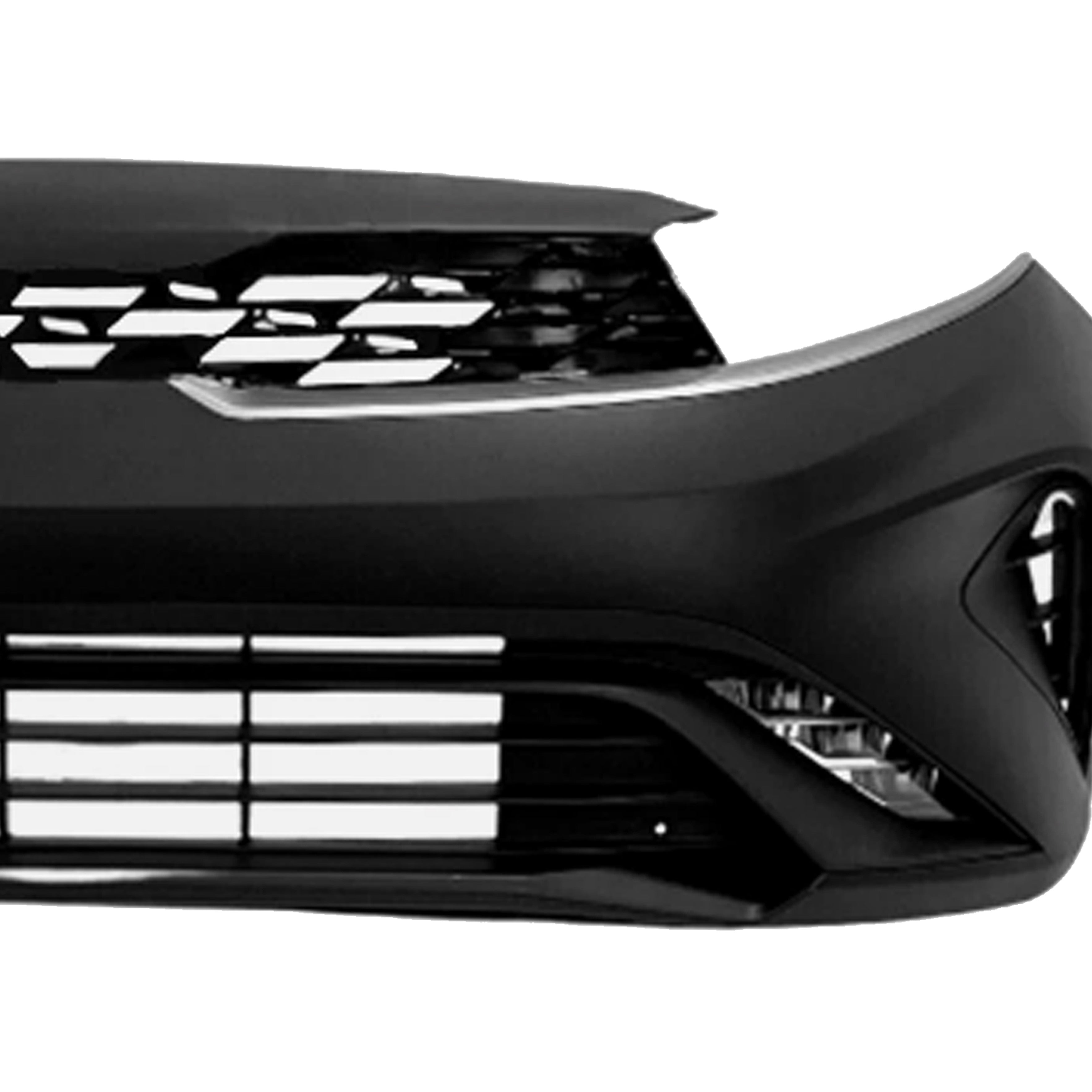 For 2022 2023 2024 Kia Forte Front Bumper New Aftermarket Assembly Set