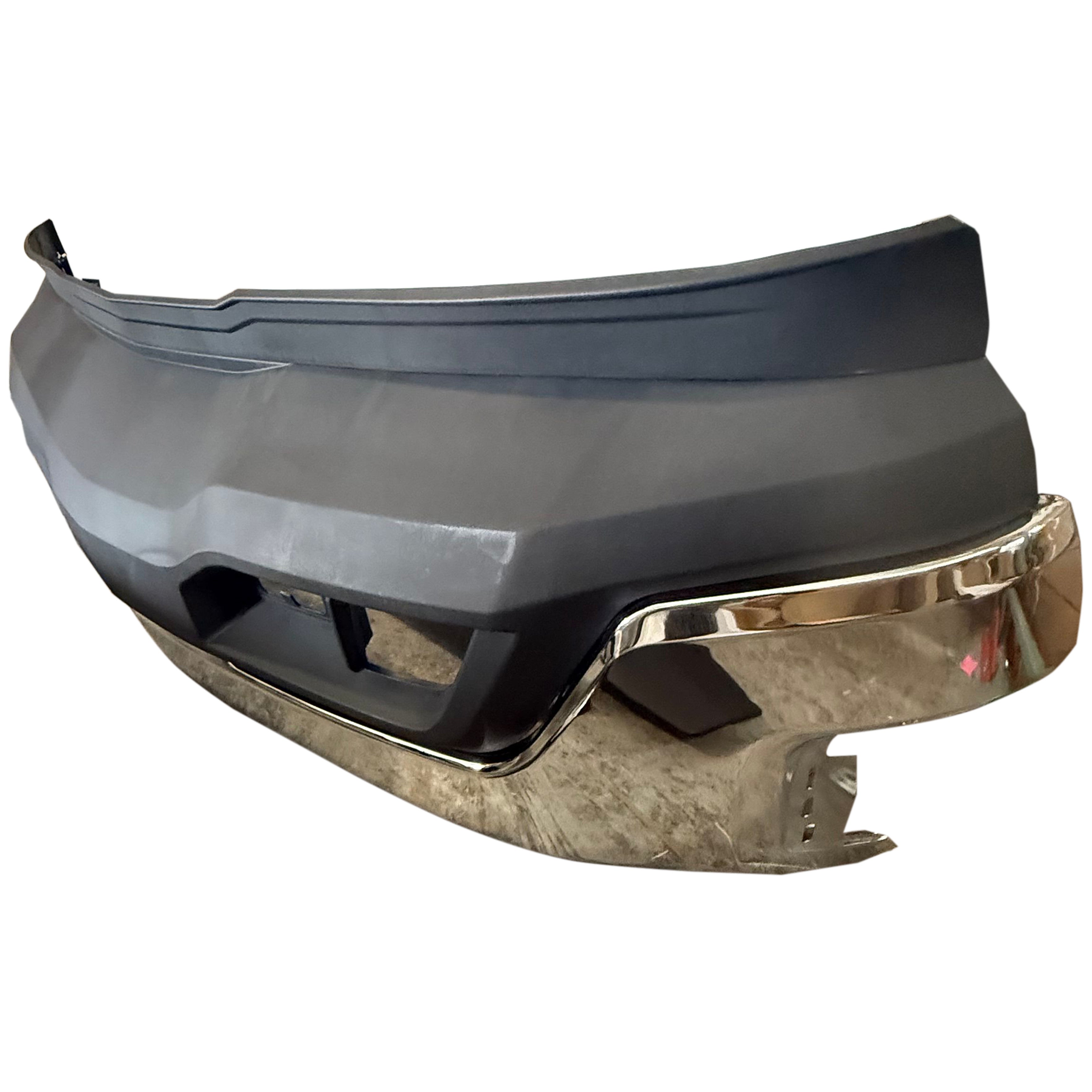 For 2019 2020 2021 Chevy Silverado 1500 Front Bumper with Grille & Fog Lights Complete Set Aftermarket Assembly