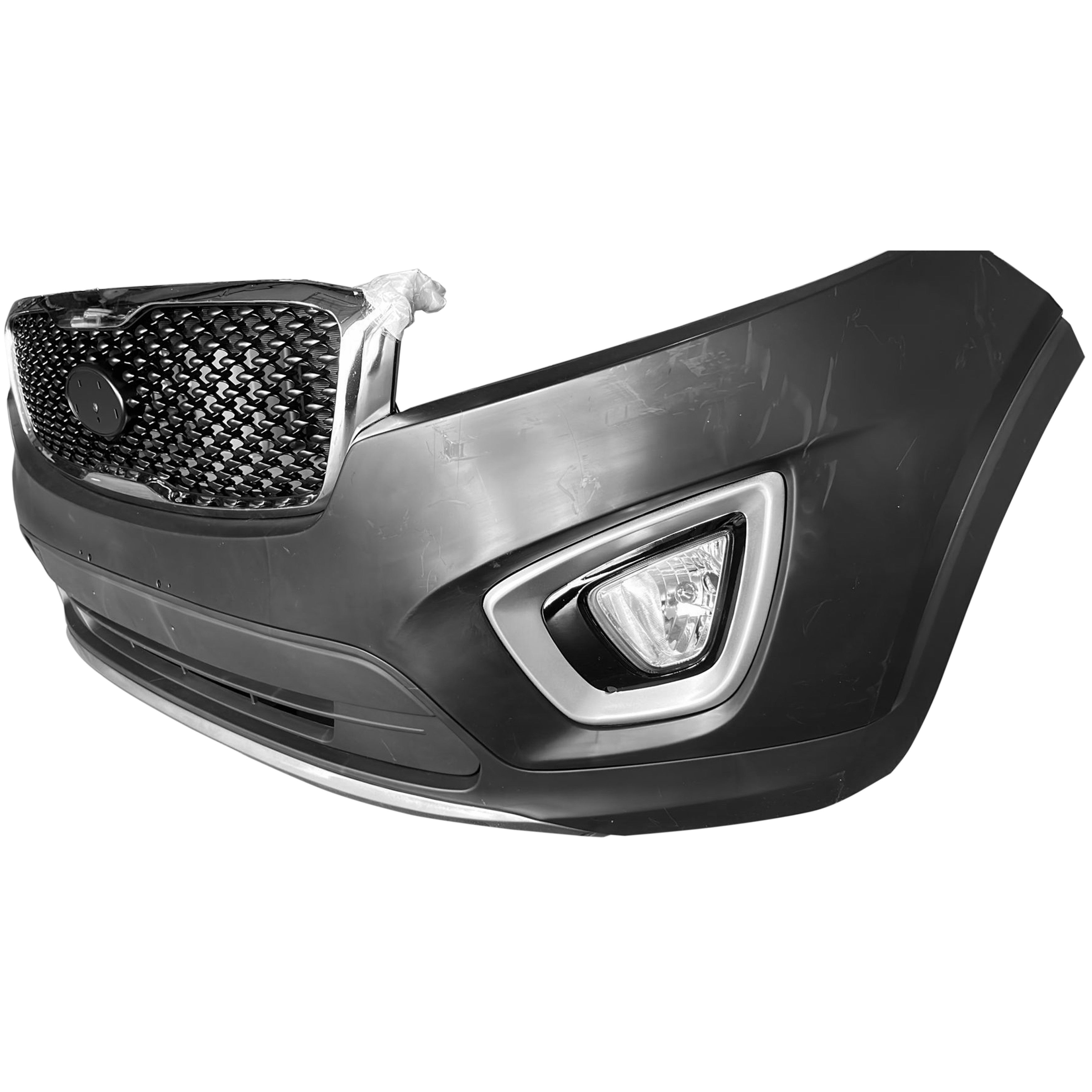 For 2016 2017 2018 Kia Sorento Front Bumper with Grille & Fog Light Complete Set Aftermarket Assembly