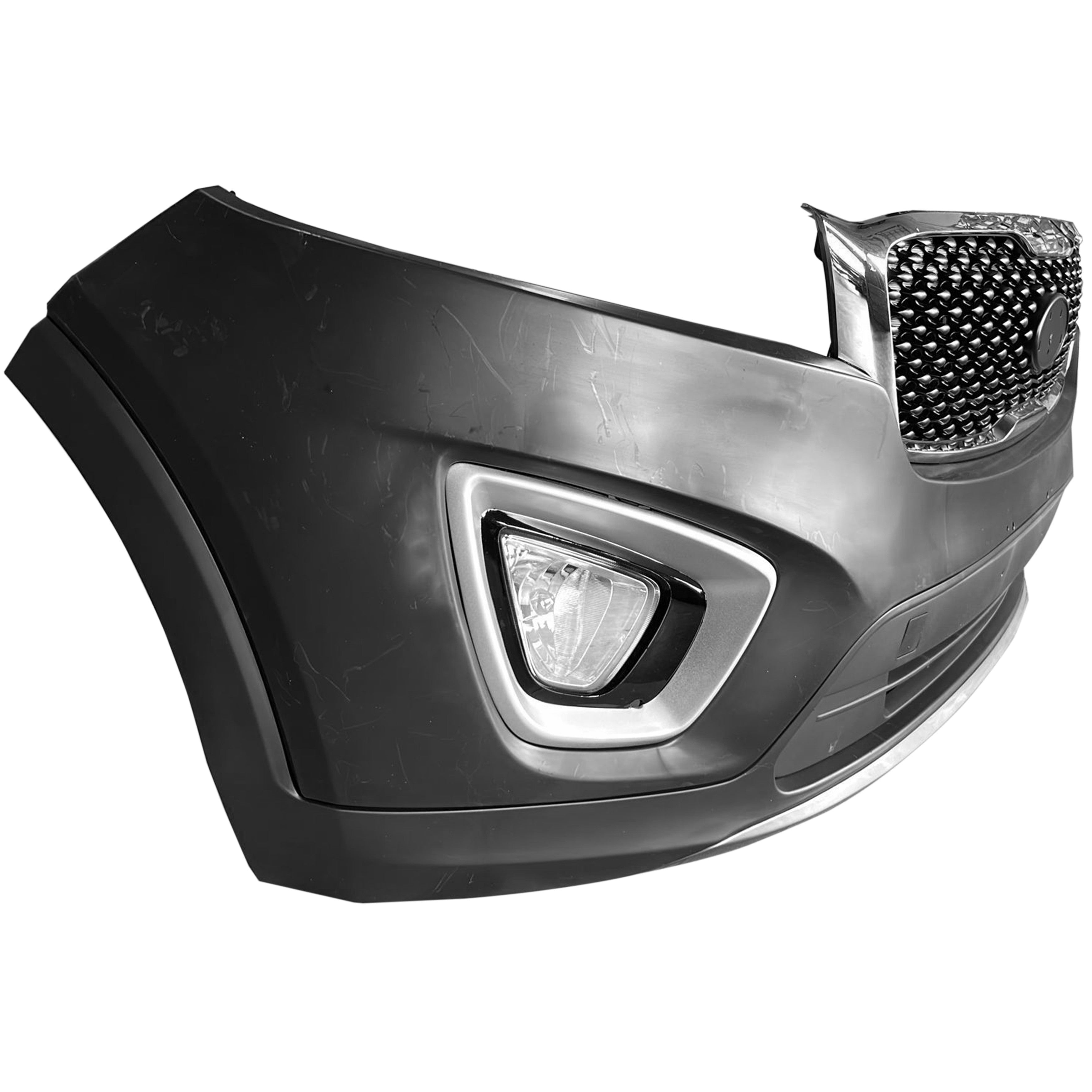 For 2016 2017 2018 Kia Sorento Front Bumper with Grille & Fog Light Complete Set Aftermarket Assembly