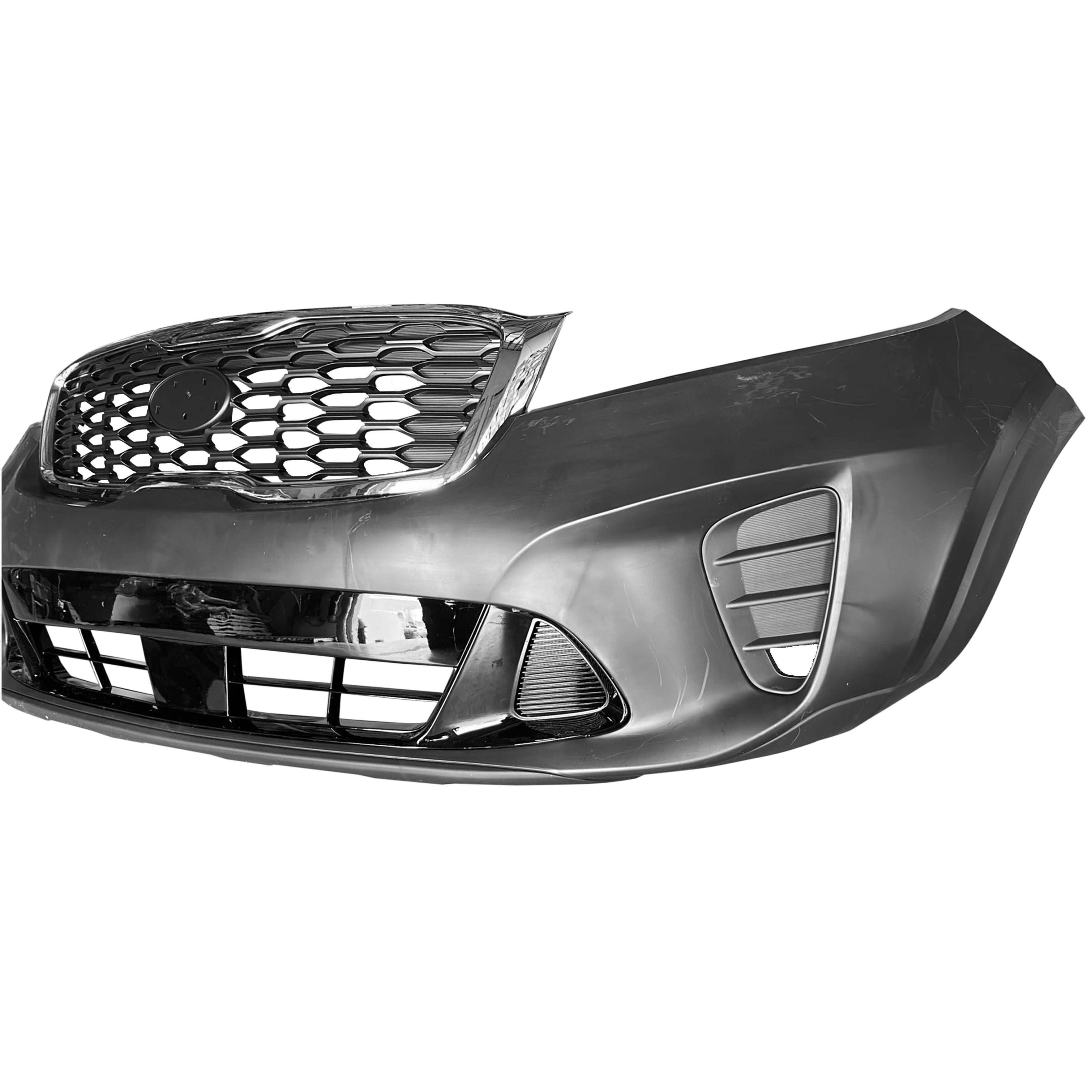 For 2019 2020 Kia Sorento Front Bumper with Grille & Fog Cover Complete Set Aftermarket Assembly