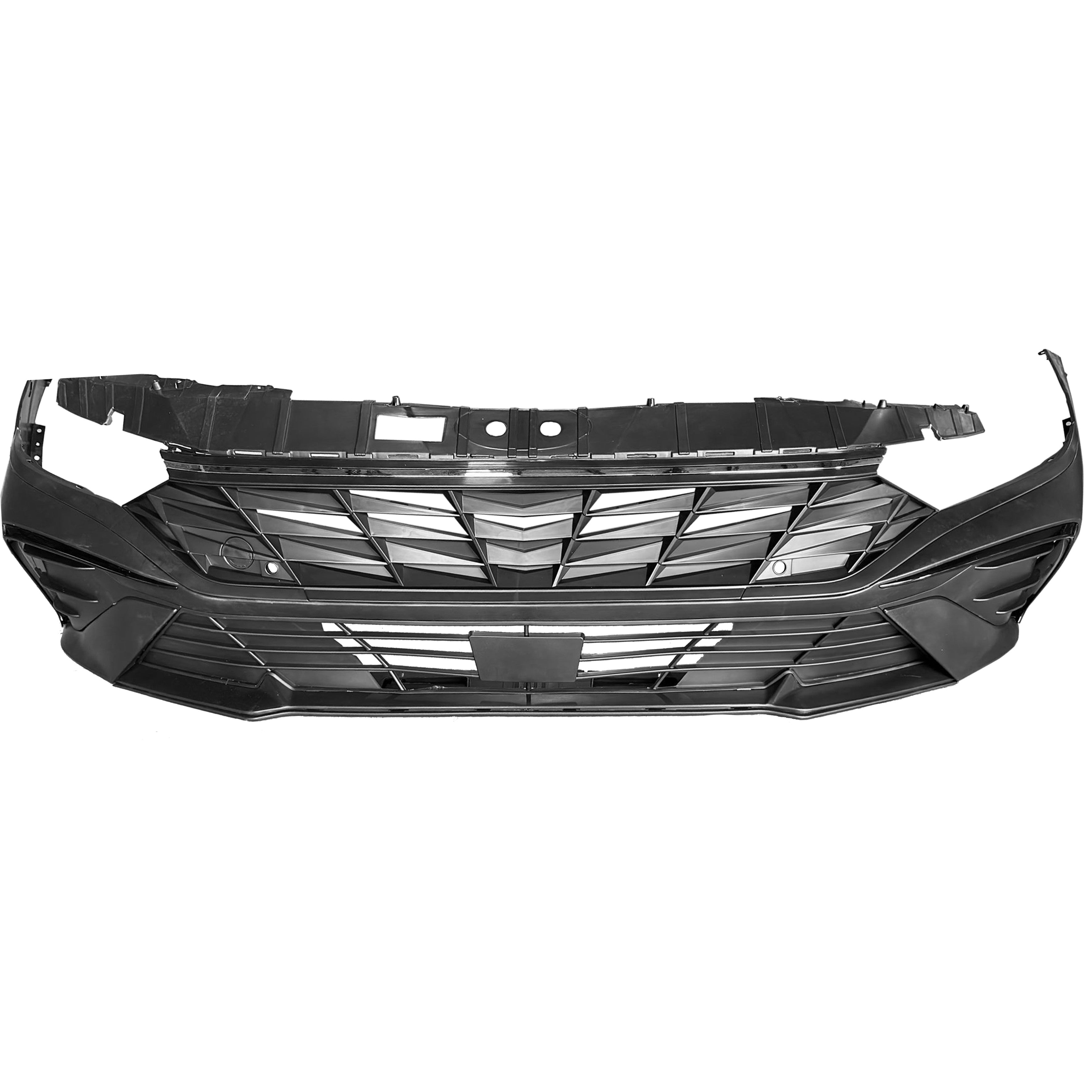 For 2024 2025 Hyundai Elantra Front Bumper with Grille Complete Set Aftermarket Assembly