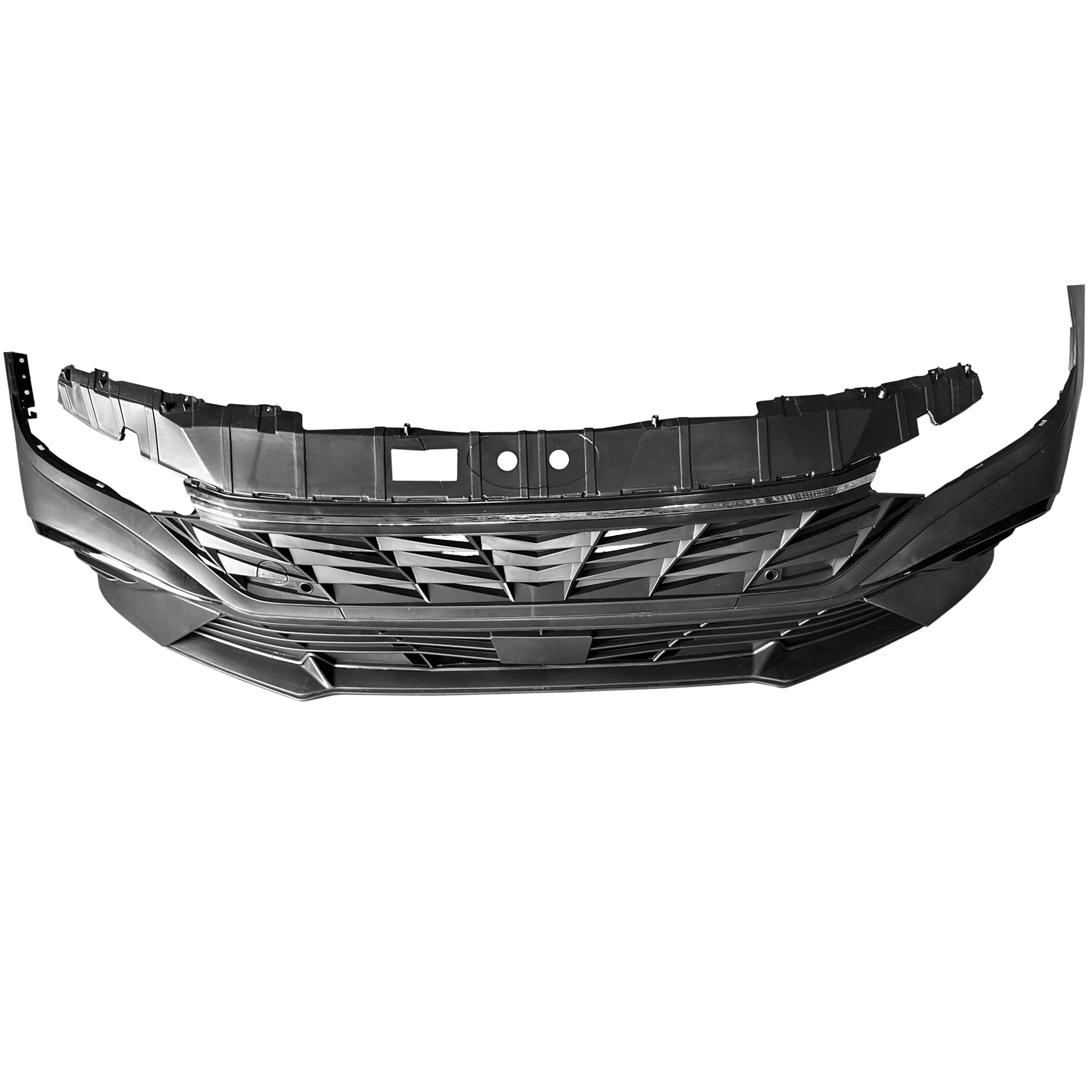 For 2024 2025 Hyundai Elantra Front Bumper with Grille Complete Set Aftermarket Assembly
