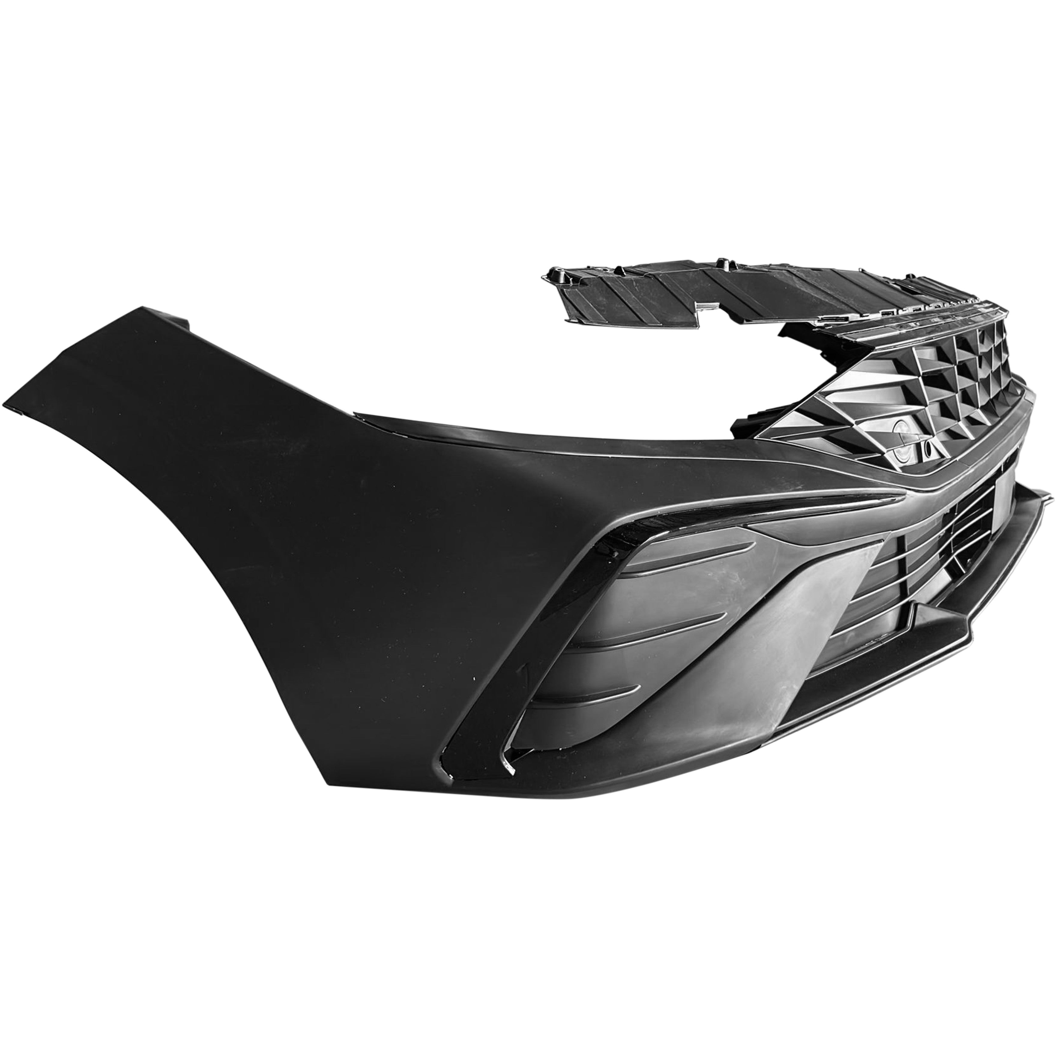 For 2024 2025 Hyundai Elantra Front Bumper with Grille Complete Set Aftermarket Assembly