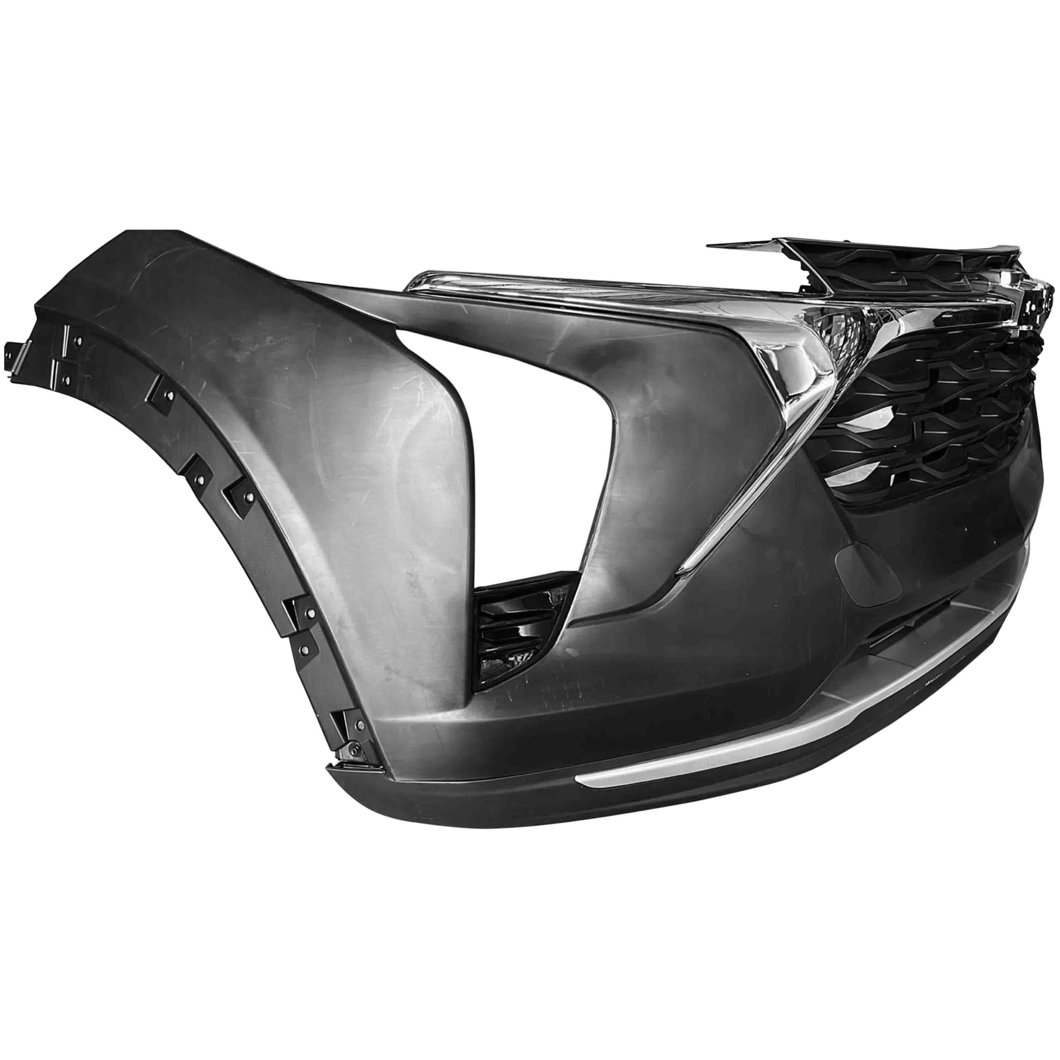 For 2024 2025 Chevy Trax LT Front Bumper with Grille Complete Set Aftermarket Assembly