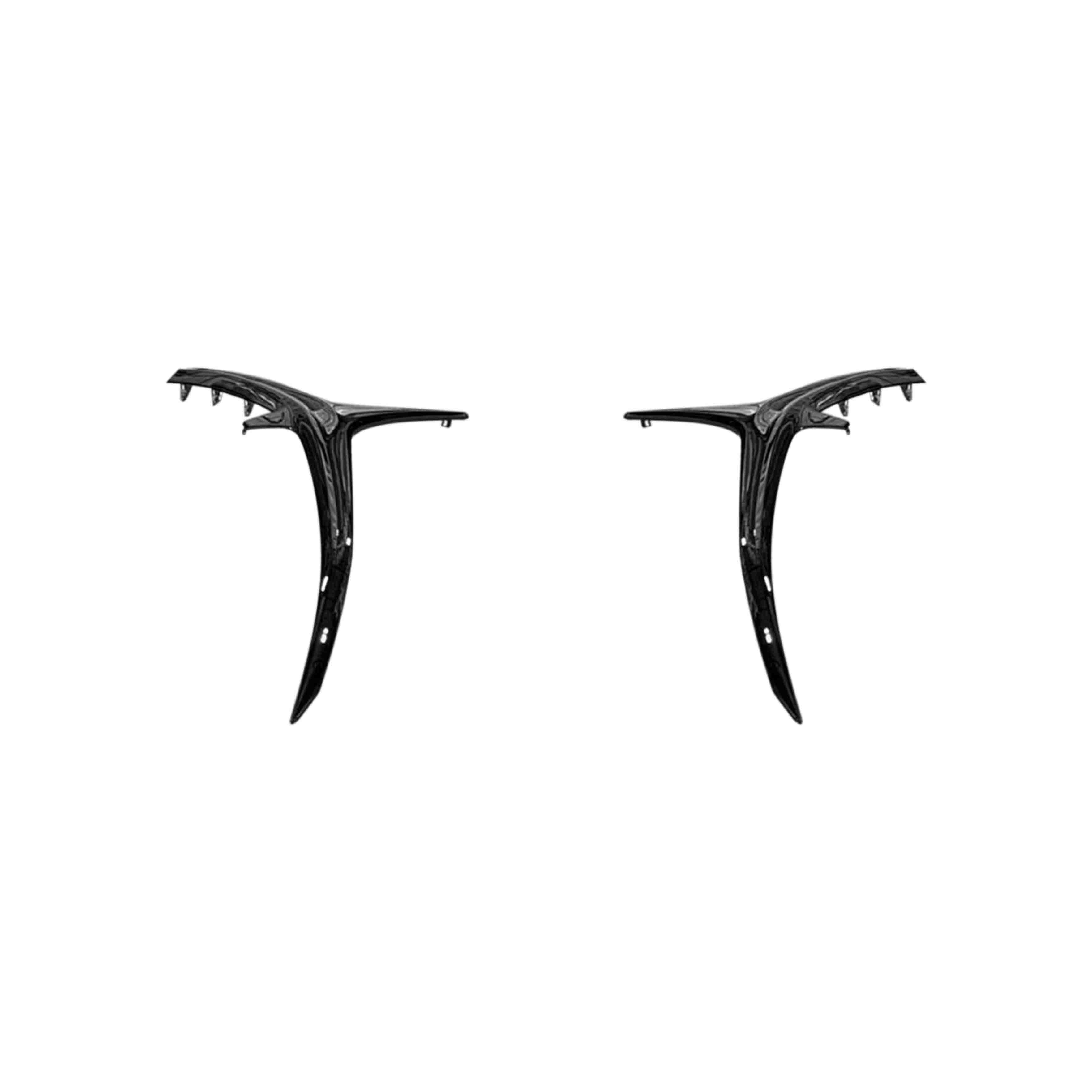 For 2022 2023 2024 Chevy Equinox RS Front Bumper Grille with Sensor Hole Aftermarket Assembly Set