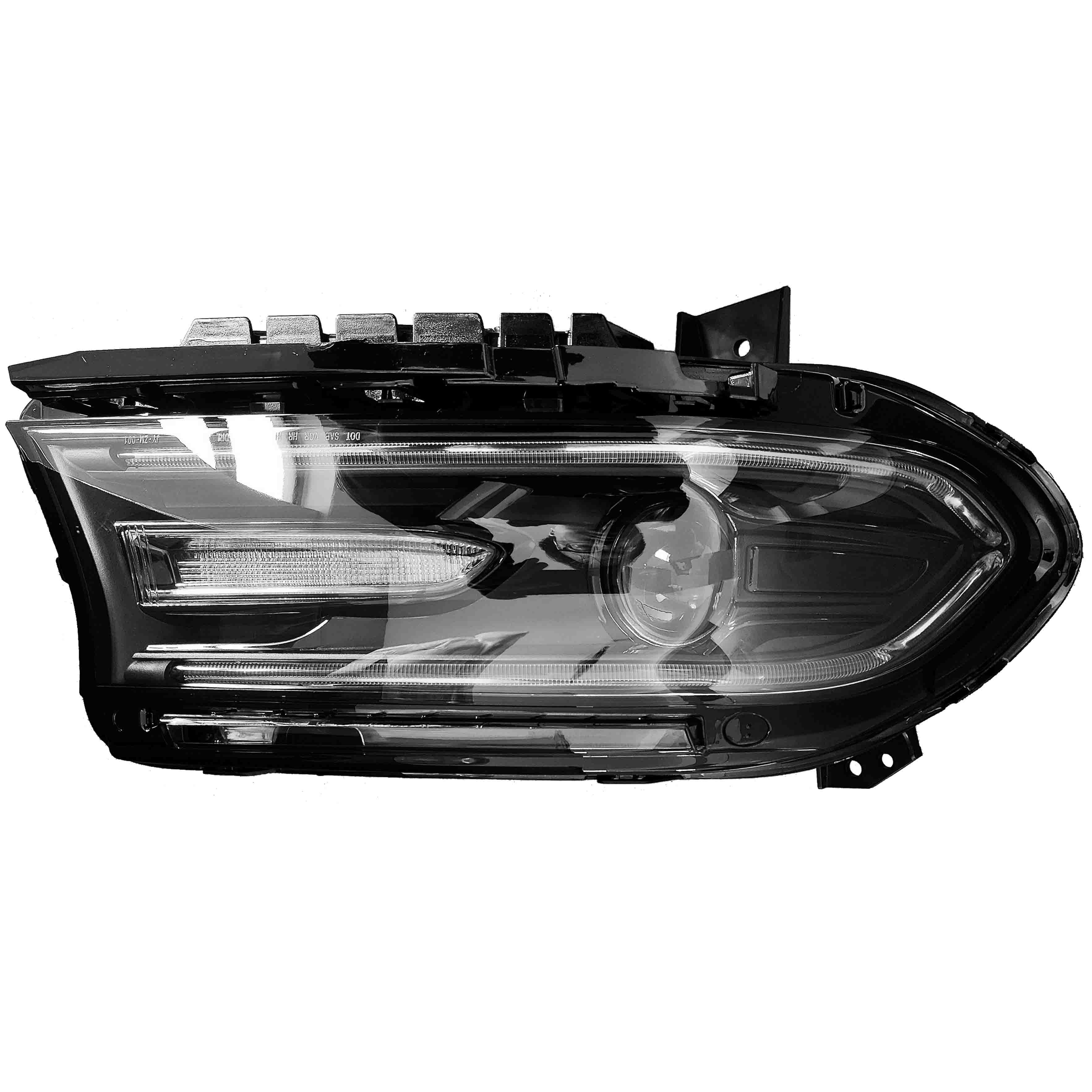 For 2015 2016 2017 2018 2019 2020 Dodge Charger Front Headlight LED Headlamp Assembly Left Driver Side LH CH2502270