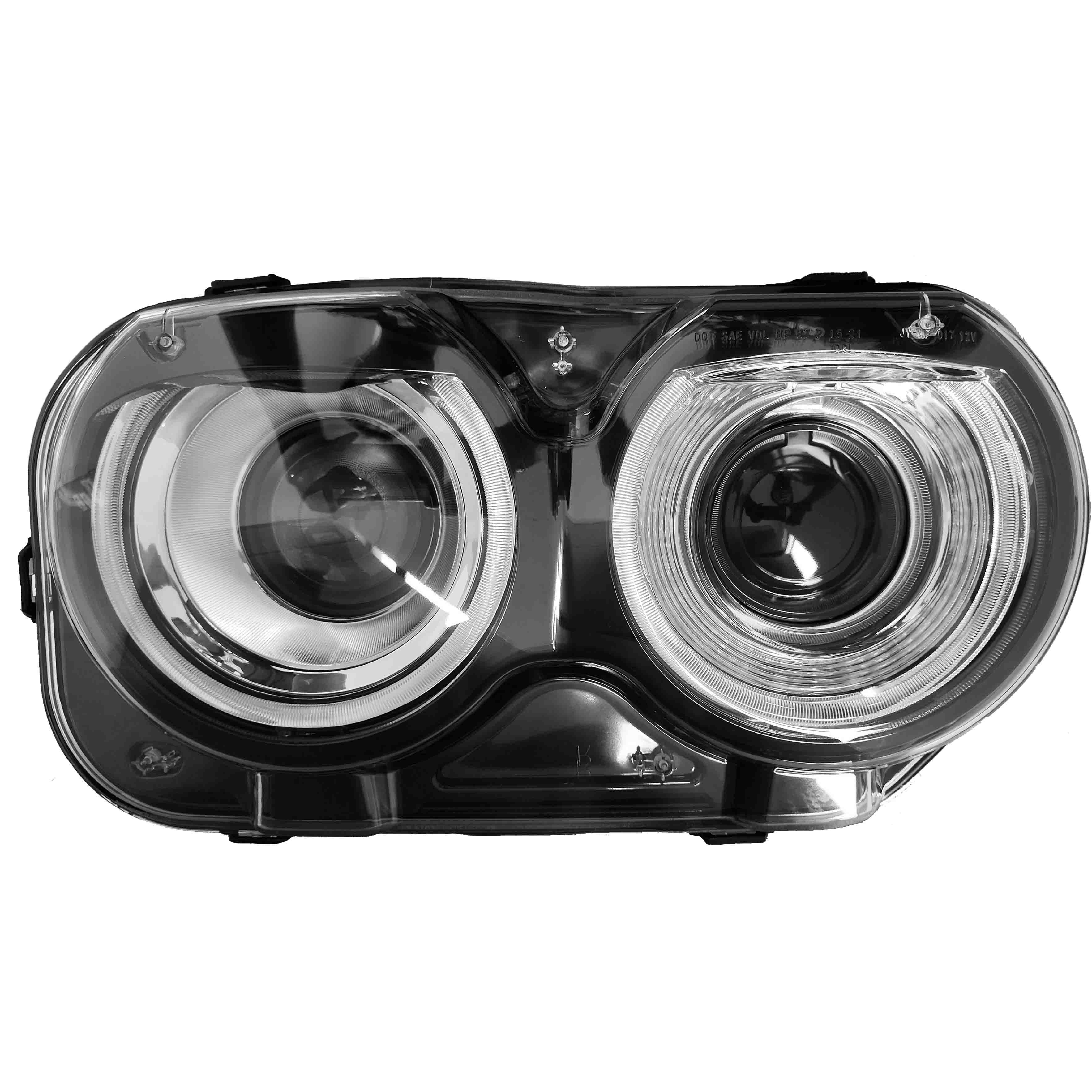 For 2015 2016 2017 2018 2019 2020 2021 2022 Dodge Challenger Front Headlight w/LED DRL Headlamp Assembly Right Passenger Side RH