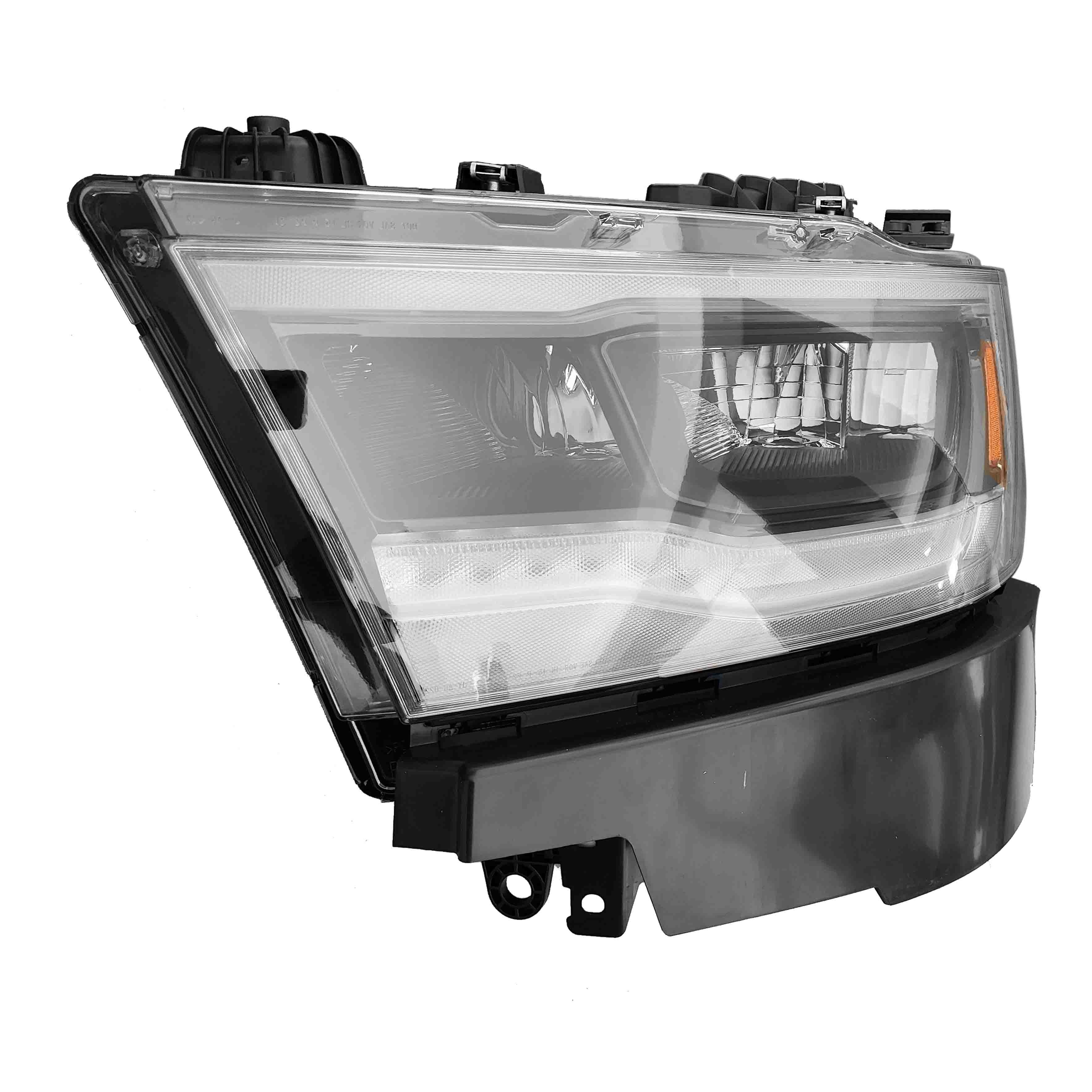 For 2019 2020 2021 2022 Dodge Ram 1500 Front Headlight LED Headlamp Assembly Left Driver Side LH Chrome