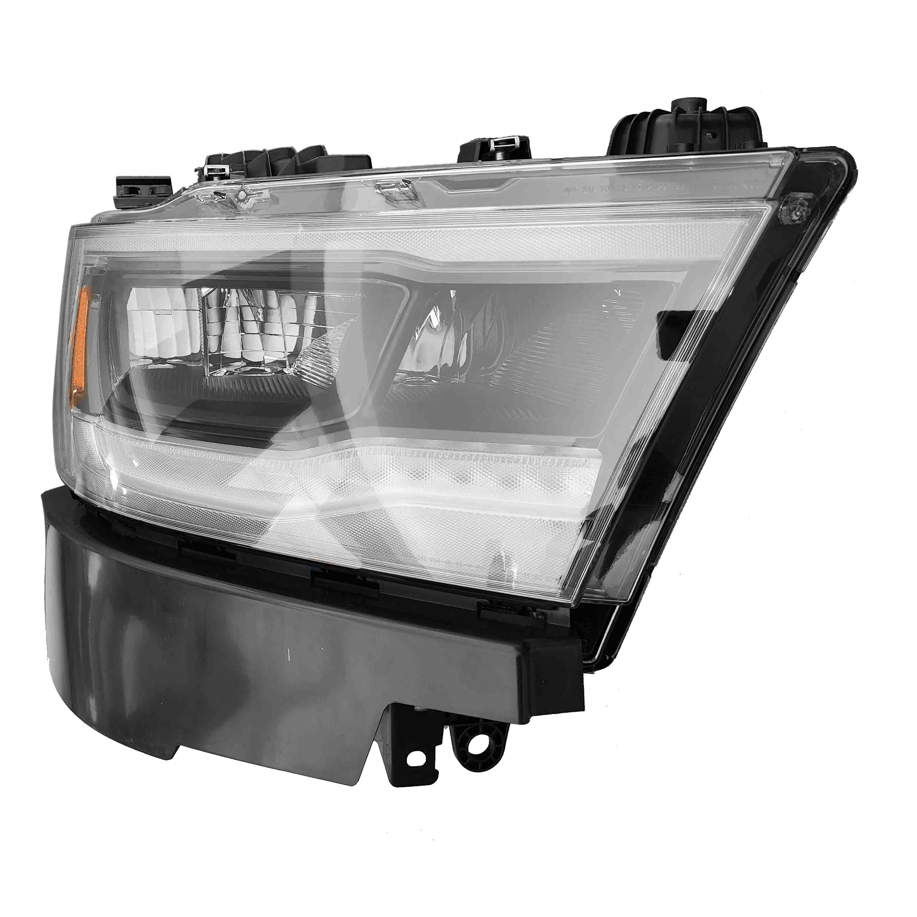 For 2019 2020 2021 2022 Dodge Ram 1500 Front Headlight LED Headlamp Assembly Right Passenger Side RH Chrome