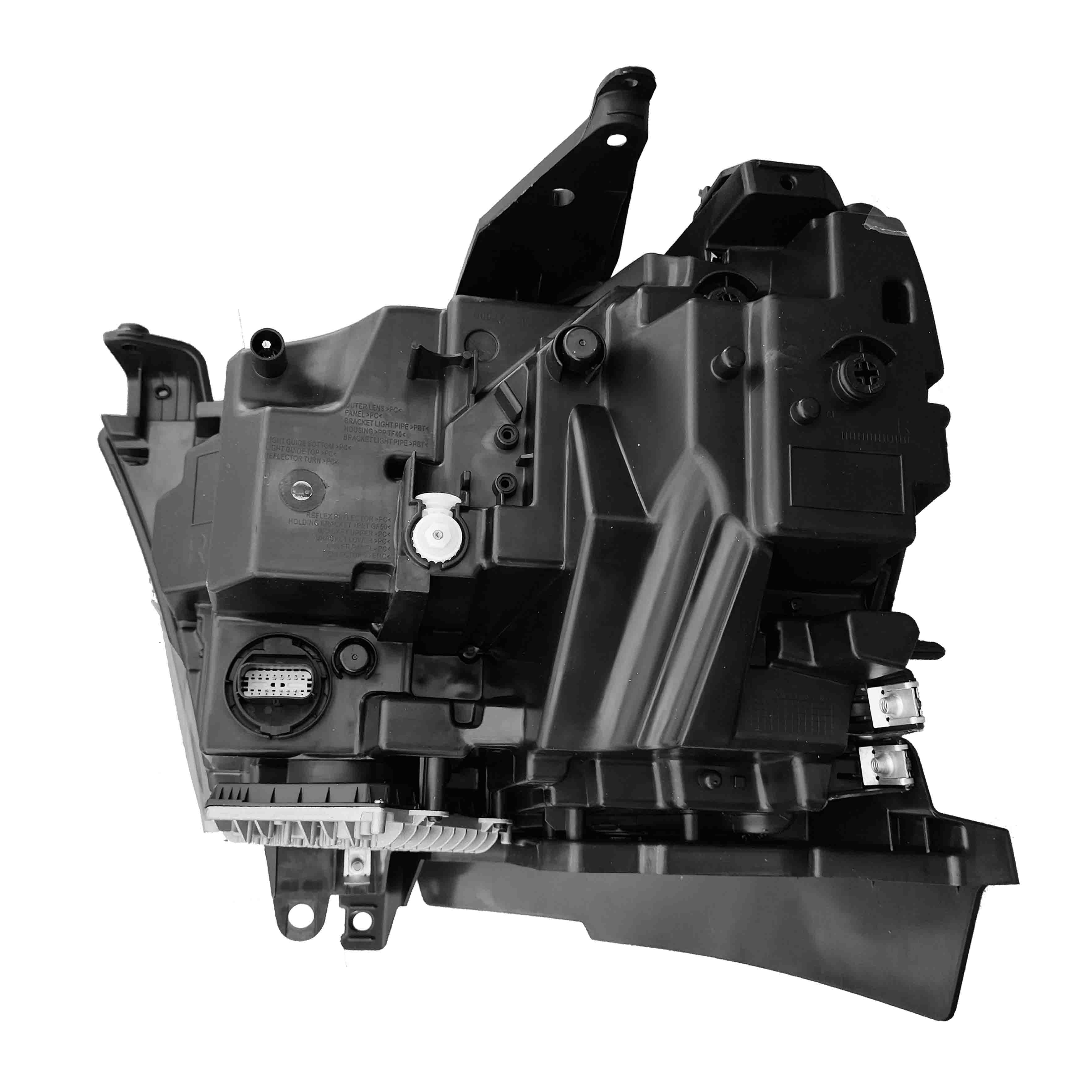 For 2019 2020 2021 2022 Dodge Ram 1500 Front Headlight LED Headlamp Assembly Right Passenger Side RH Chrome