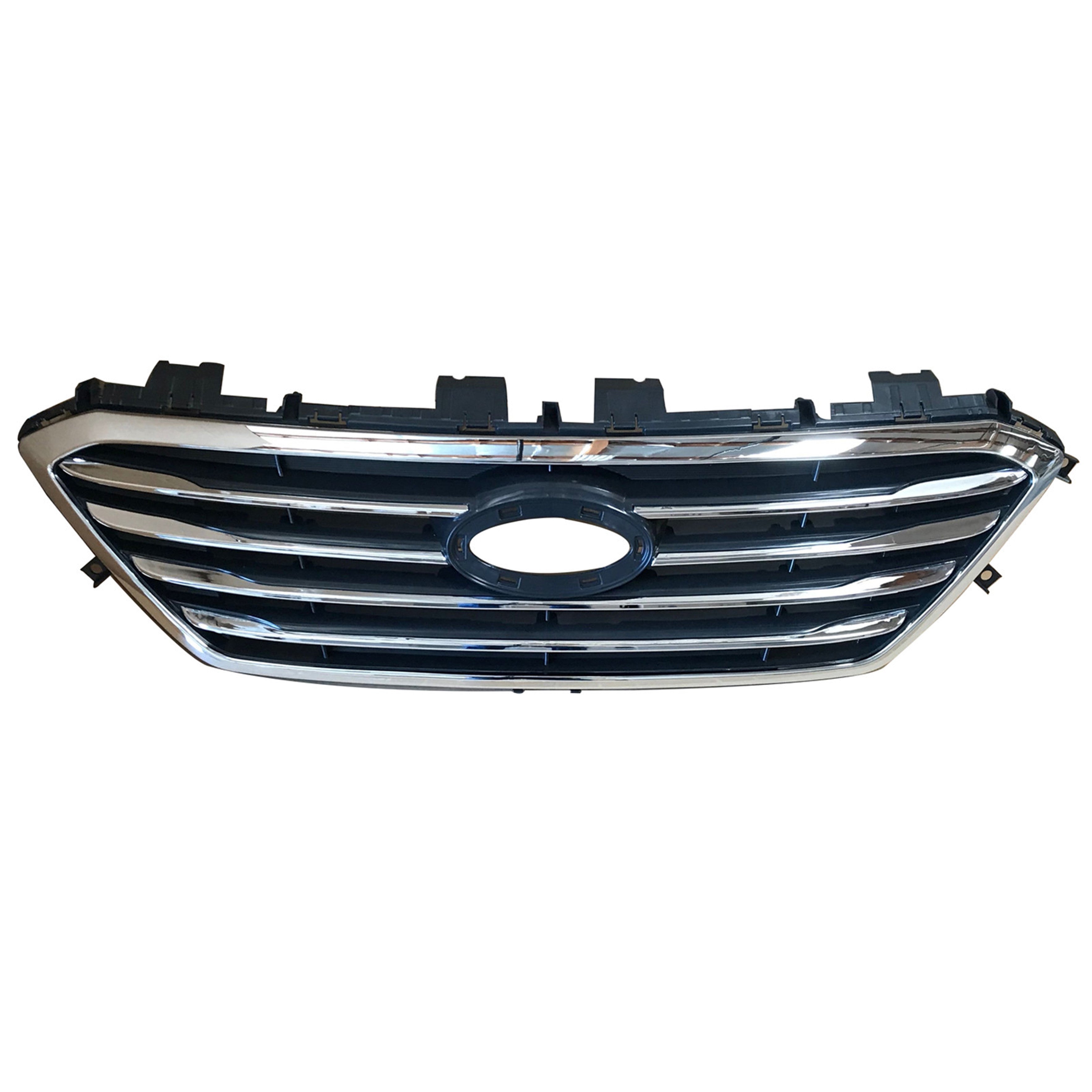 For 2015 2016 2017 Hyundai Sonata Front Bumper Grille Assembly Set
