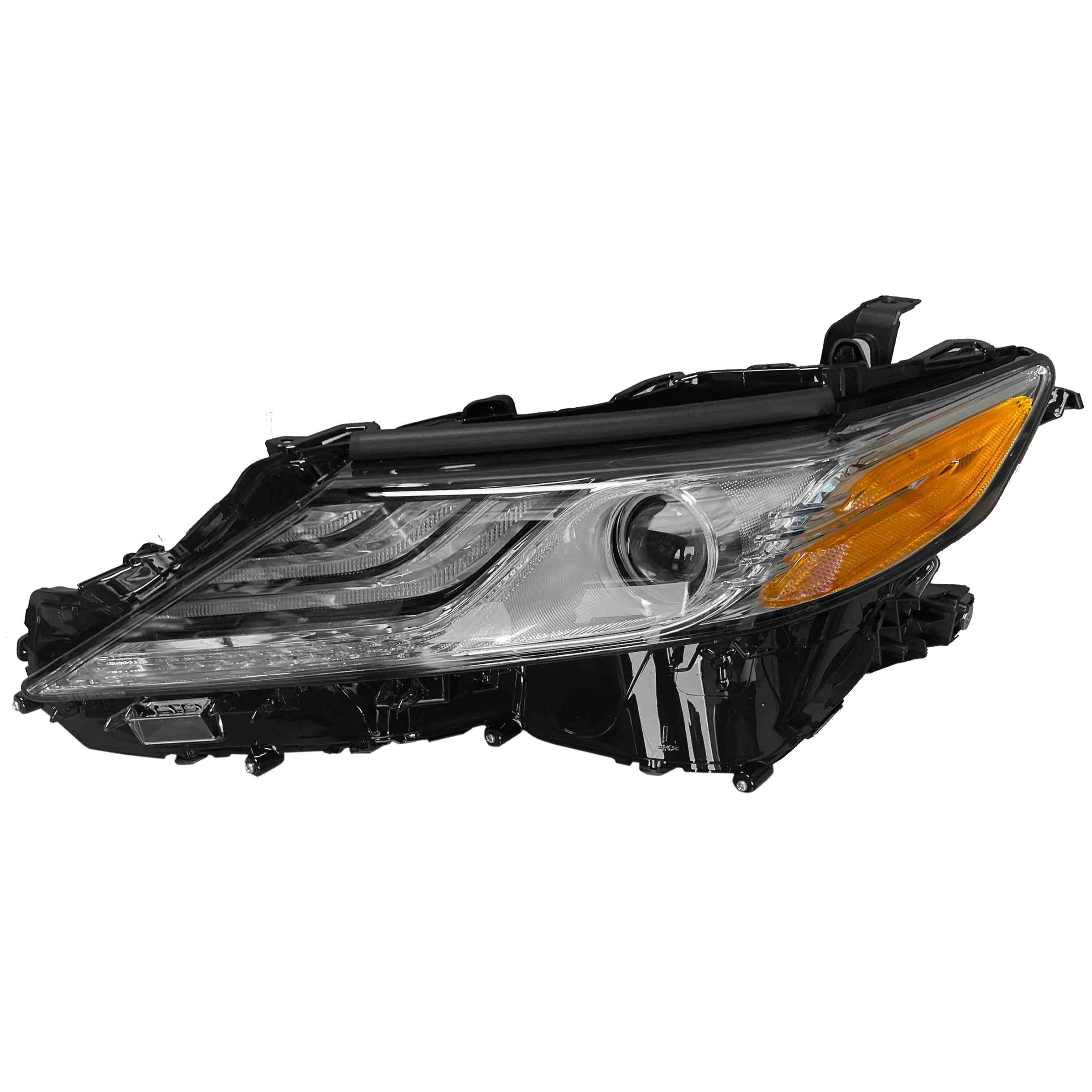 For 2018 2019 2020 Toyota Camry XLE Front Headlight LED with White Housing Assembly Left Driver Side LH 8115006D70