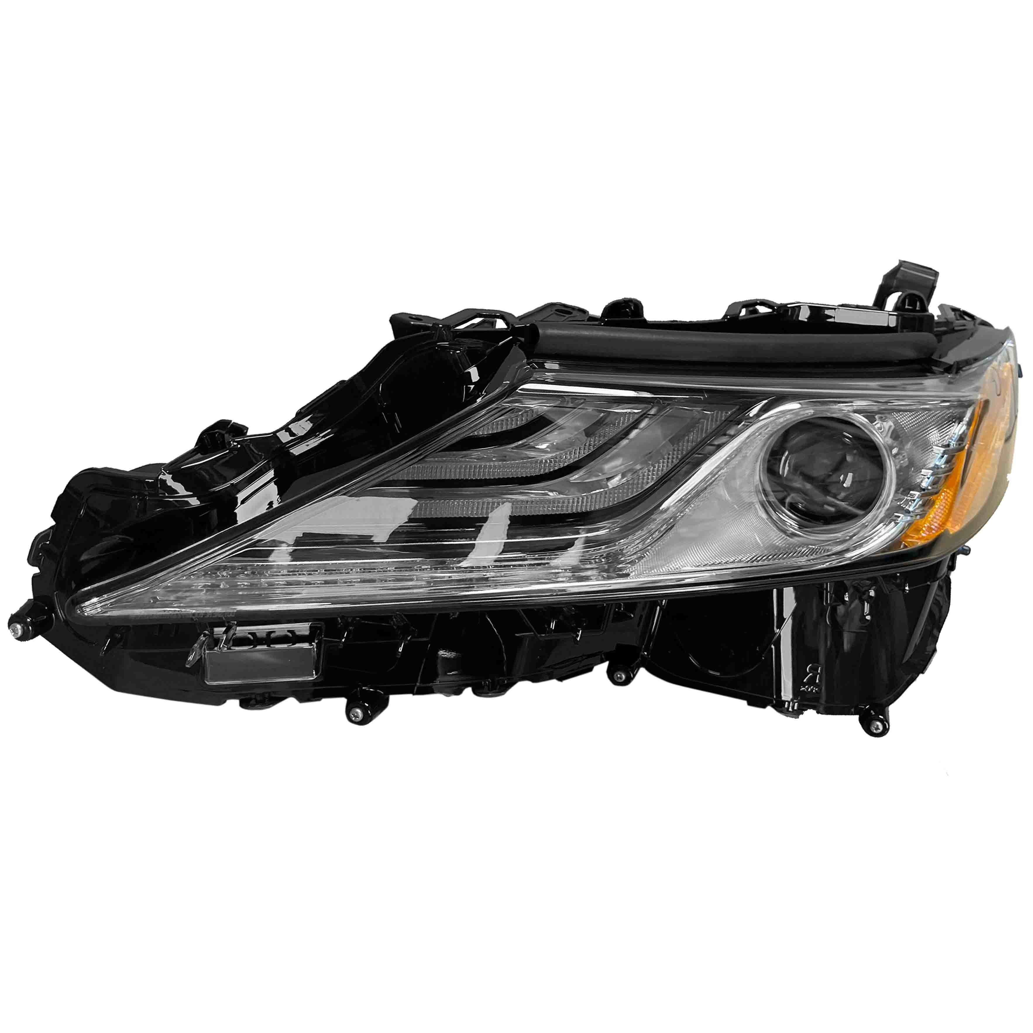 For 2018 2019 2020 Toyota Camry XLE Front Headlight LED with White Housing Assembly Left Driver Side LH 8115006D70