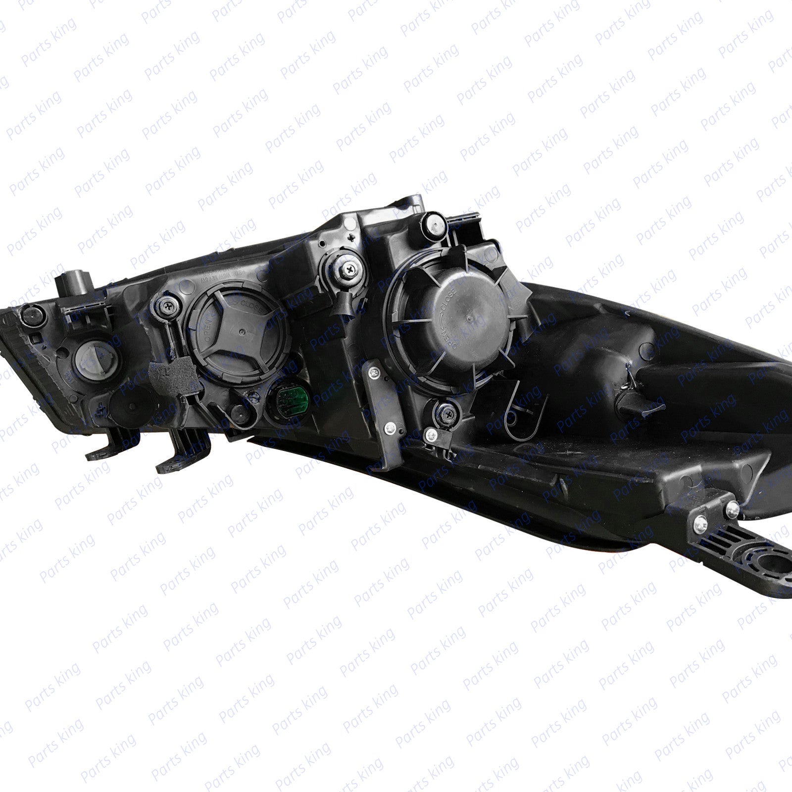 For 2017 2018 Kia Forte Sedan Left Driver Halogen Headlight Lamp w/o LED w/ Bulb Damaged