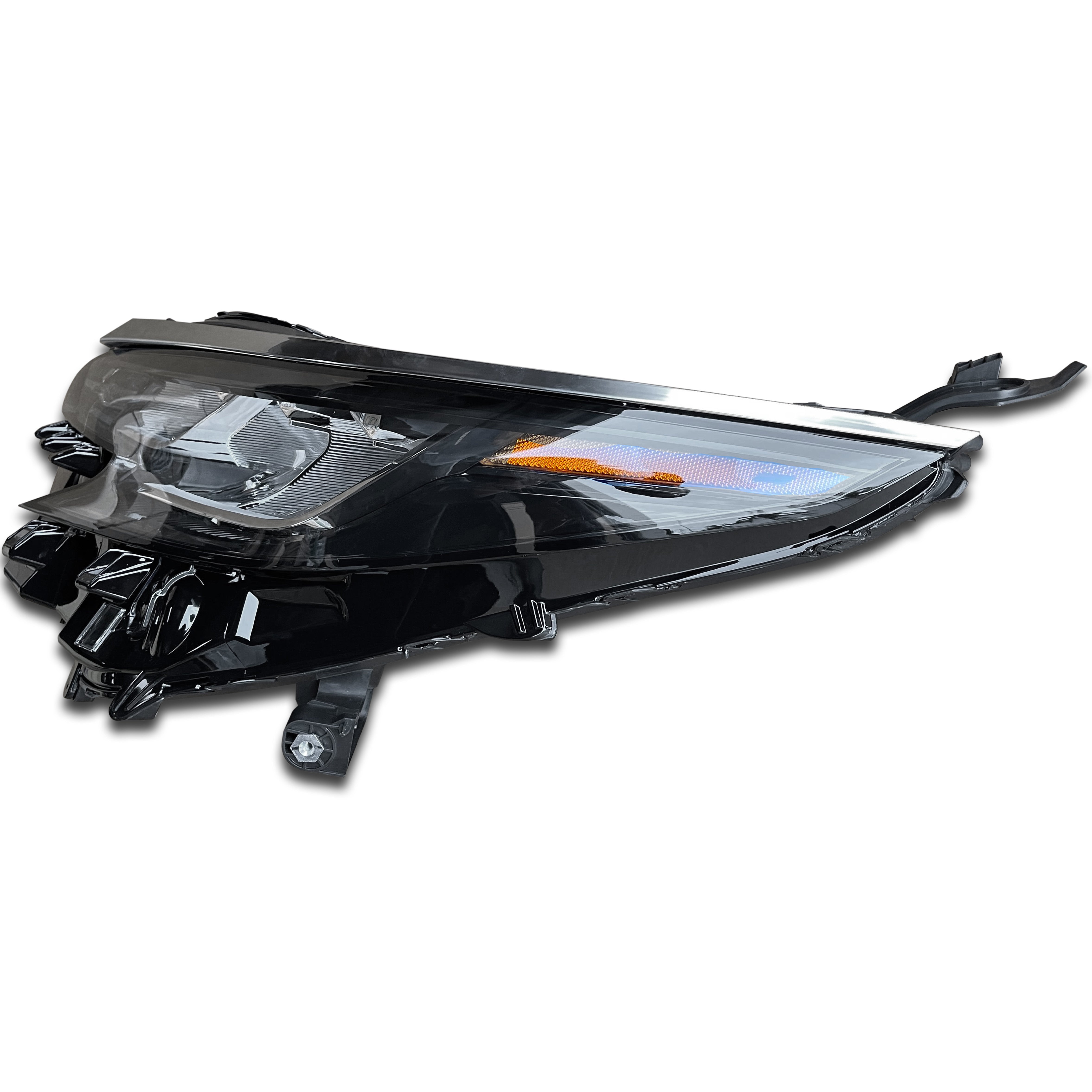 For 2021 2022 2023 2024 Toyota Sienna LE XLE Headlight Headlamp Factory Assembly No DRL Black Left Driver Side LH 8115008100 Damaged