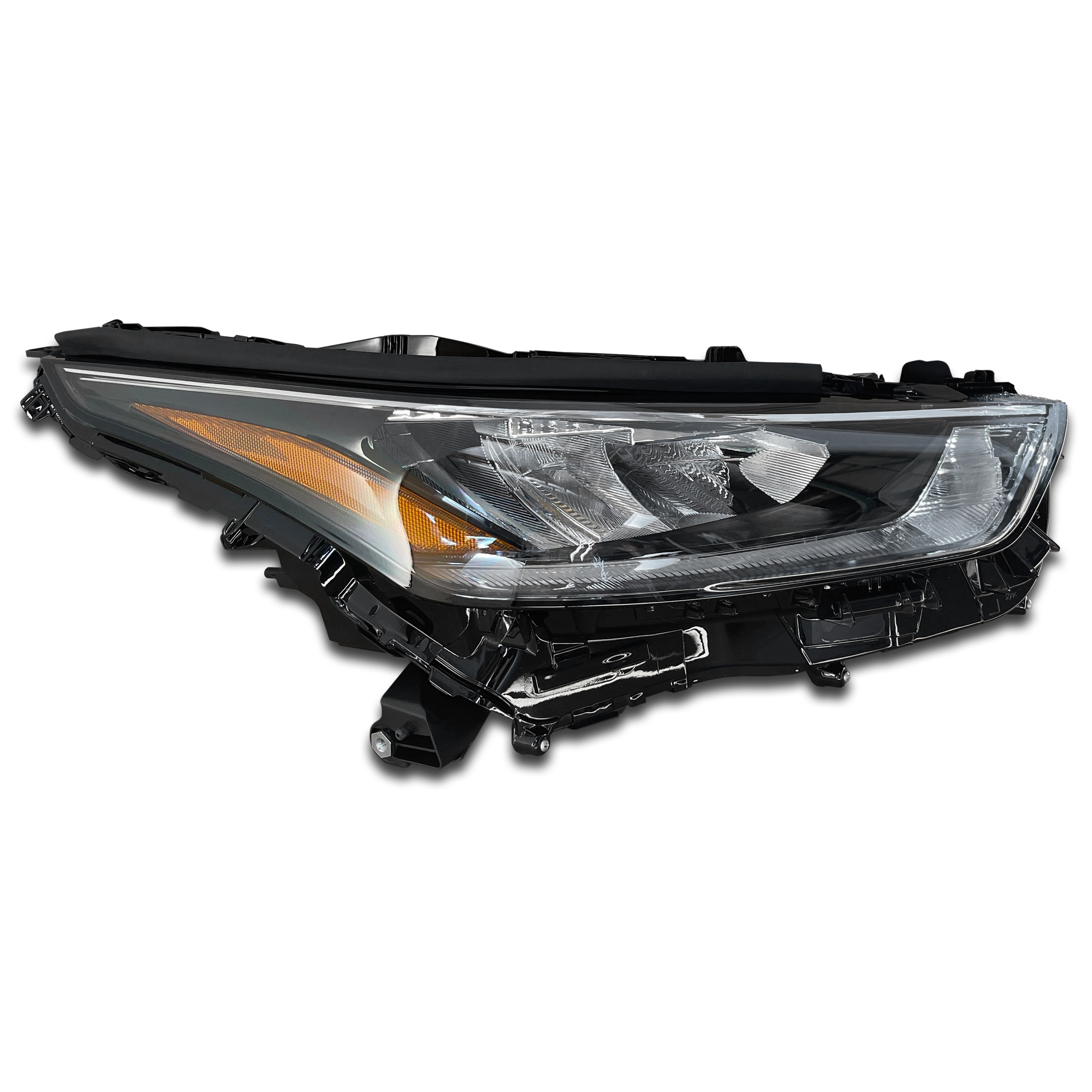 For 2020 2021 2022 2023 Toyota Highlander LED Headlight Headlamps Assembly L LE XLE Right Passenger Side RH TO2503293 Damaged
