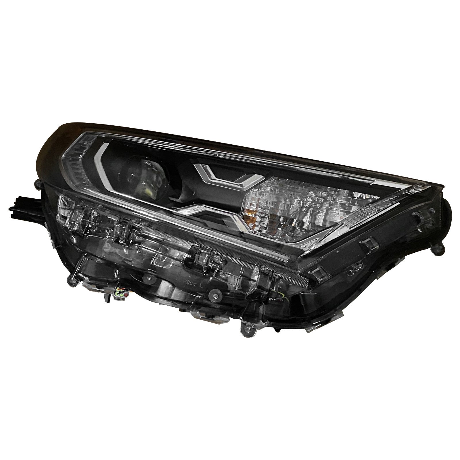 For 2019 2020 2021 2022 Toyota RAV4 Hybrid Front LED Projector Headlight Assembly Right Passenger Side Damaged