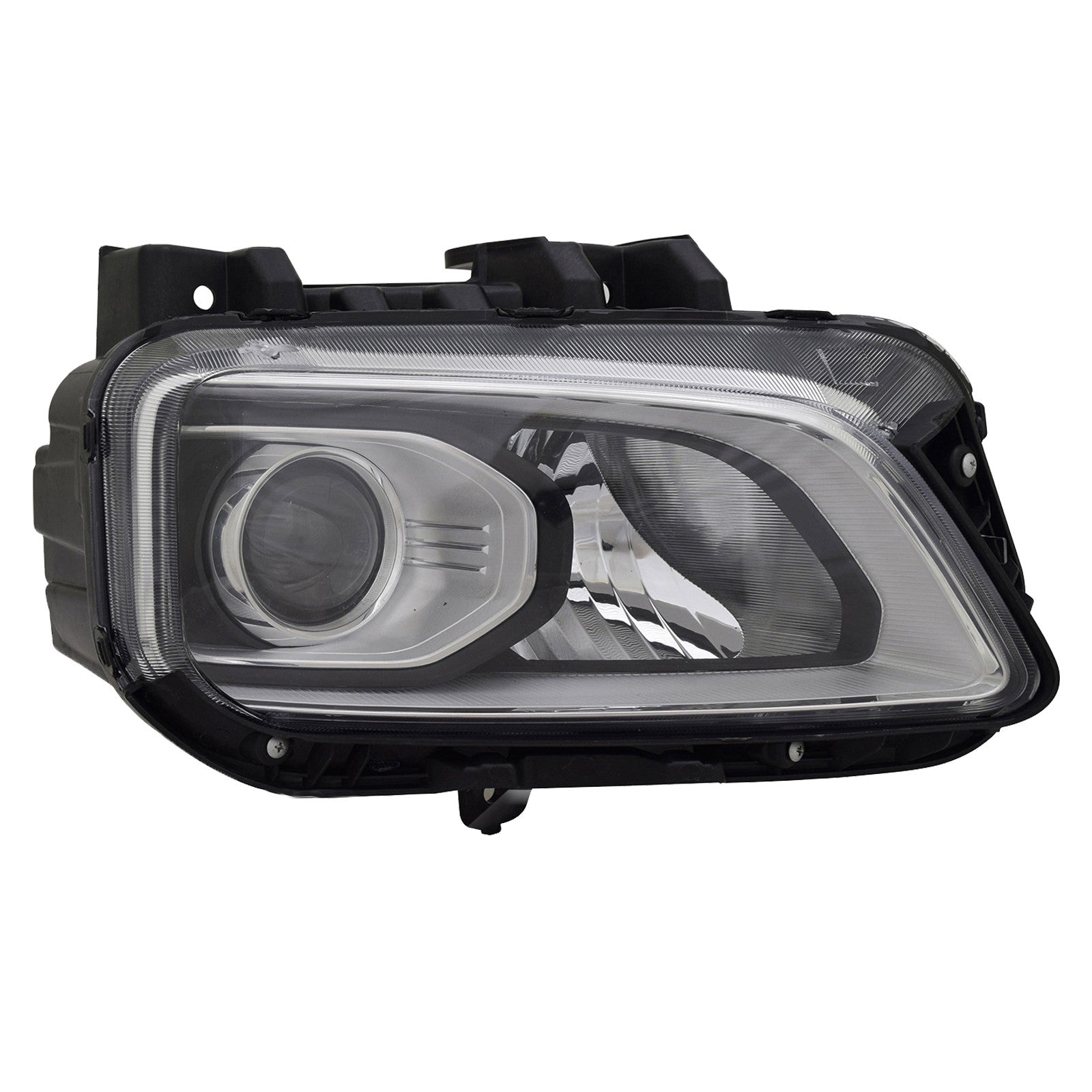 For 2018 2019 2020 2021 Hyundai Kona Headlight Assembly Halogen Passenger Side Damaged