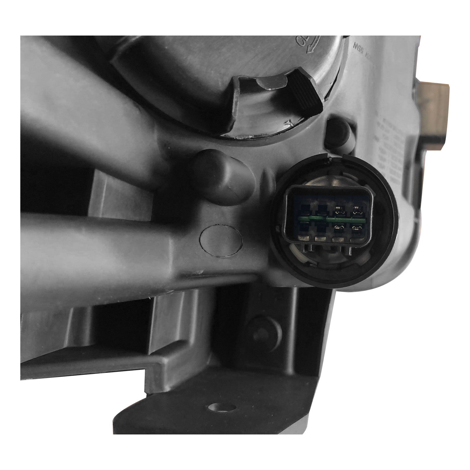 For 2018 2019 2020 2021 Hyundai Kona Headlight Assembly Halogen Passenger Side Damaged