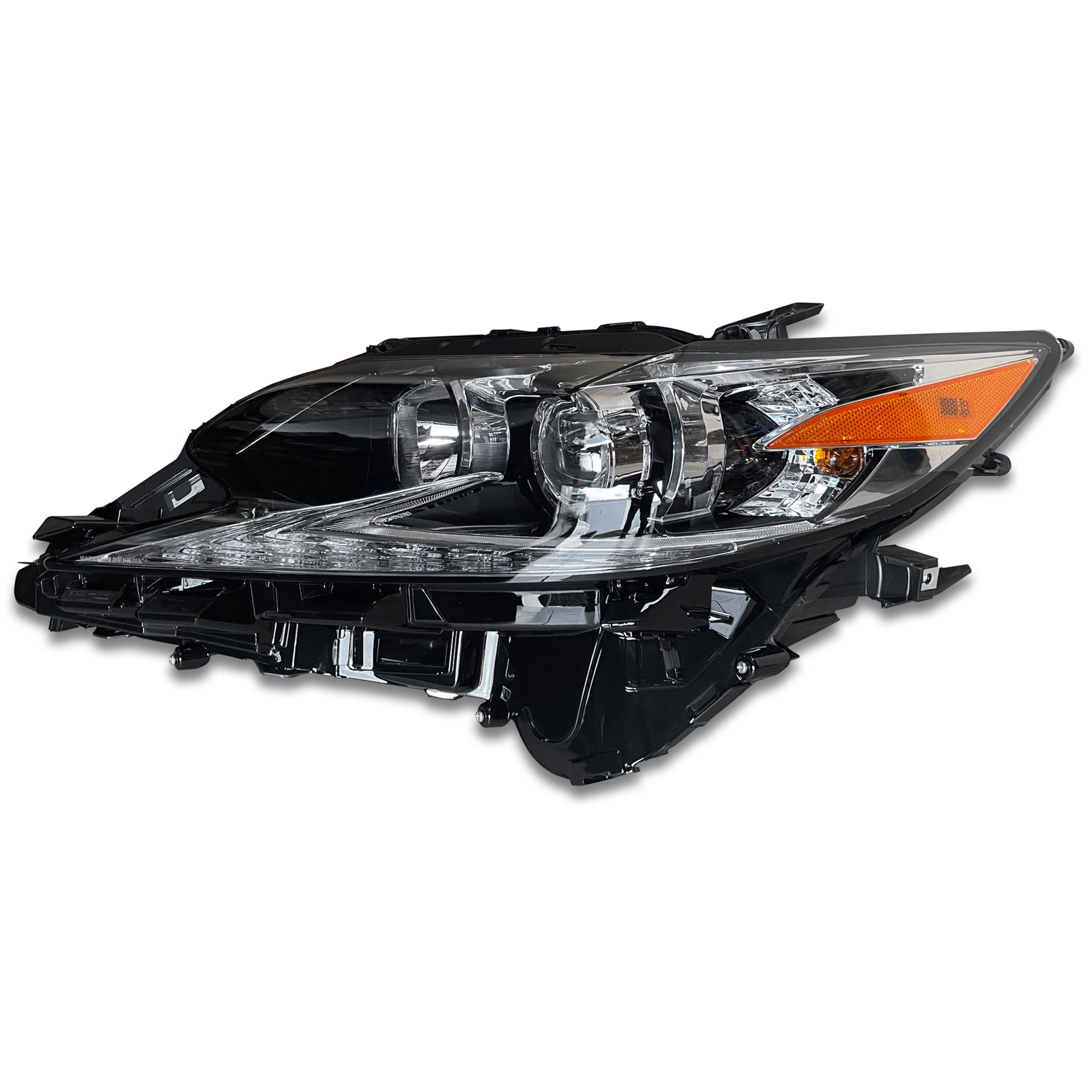 For 2016 2017 2018 Lexus ES350 ES300H Halogen High Beam Headlight Headlamp Factory Assembly Left Driver Side LH 8107033A60 Damaged