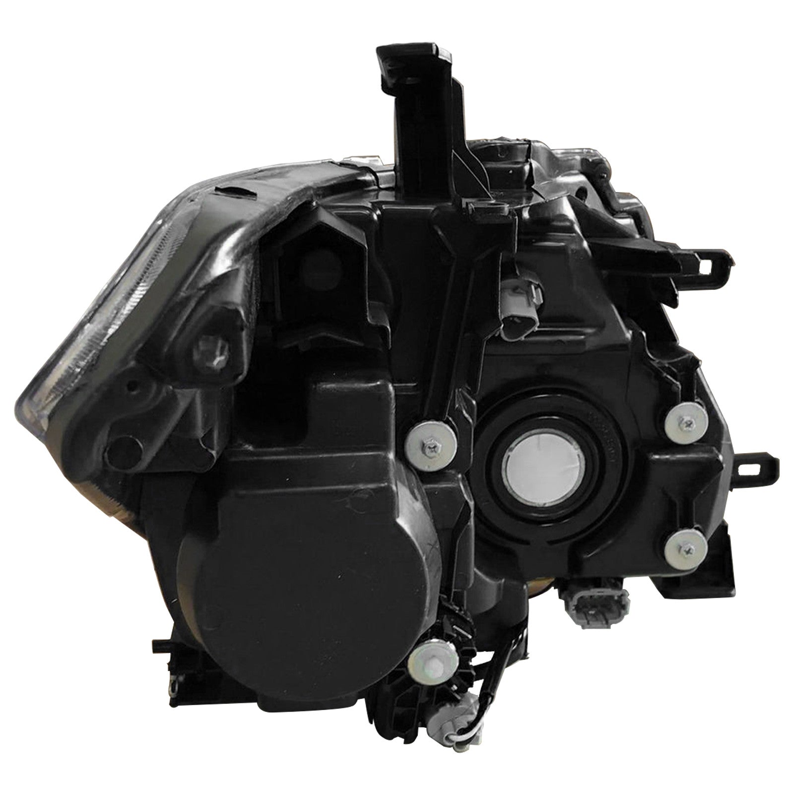 For 2017 2018 2019 2020 Nissan Armada Headlight Assembly Halogen with LED Daytime Running Lamp Driver Side Damaged