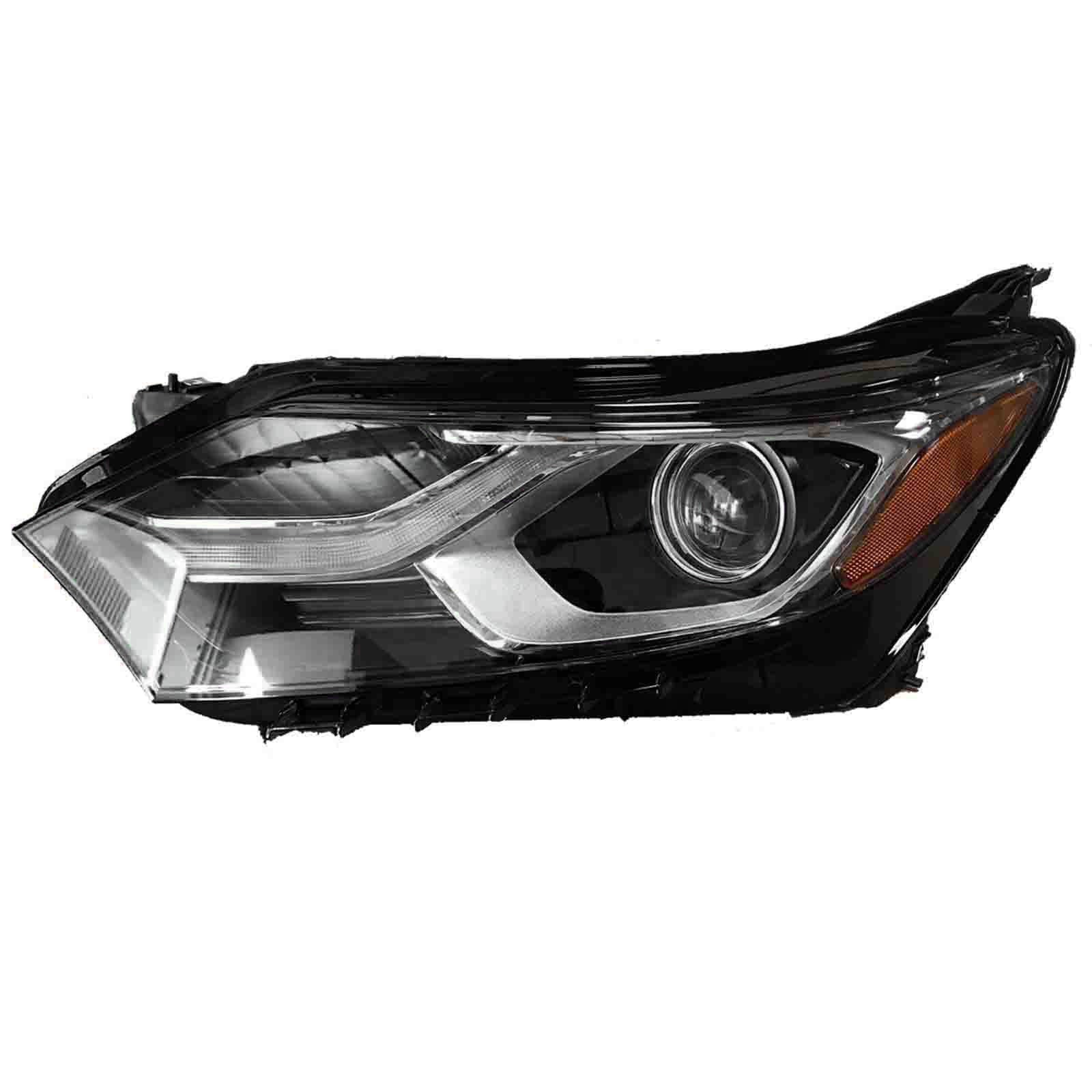 For 2018 2019 2020 2021 Chevrolet Chevy Equinox Headlight Assembly Halogen with LED Daytime Running Lamp Driver Side Damaged
