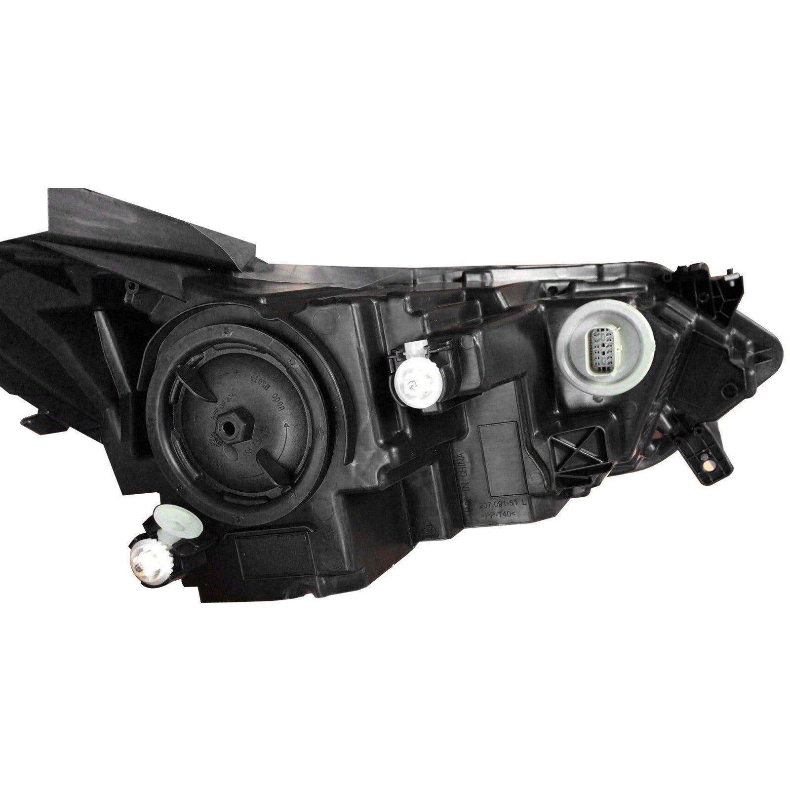 For 2018 2019 2020 2021 Chevrolet Chevy Equinox Headlight Assembly Halogen with LED Daytime Running Lamp Driver Side Damaged